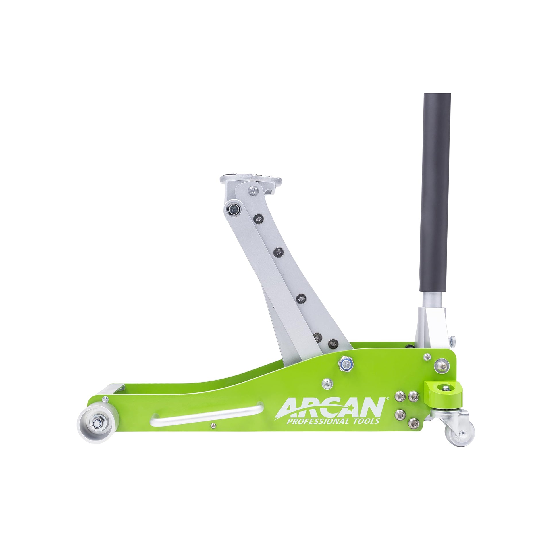 ARCAN Tools - Gato de piso de aluminio de elevación rápida de 3 toneladas con pistones de bomba doble y brazo de elevación reforzado (A20018_A20019)
