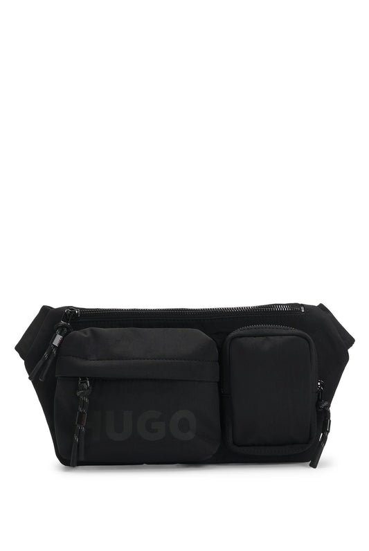 Hugo Boss Cangurera con logo y correa de la marca Color Negro Talla UNITA