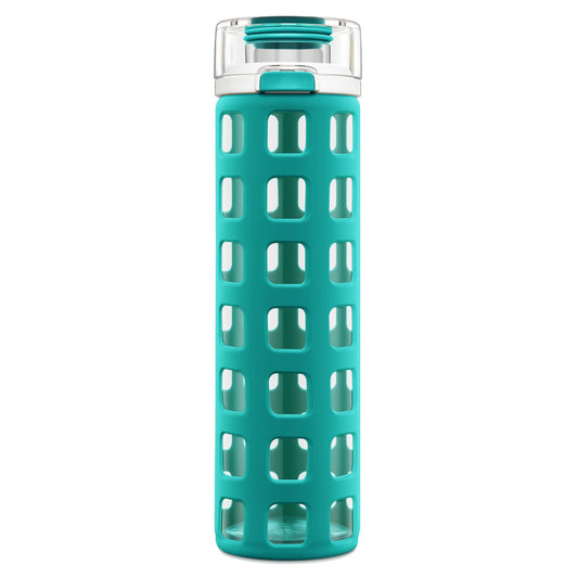 Ello Syndicate, Botella de vidrio para agua de 20 oz, color menta