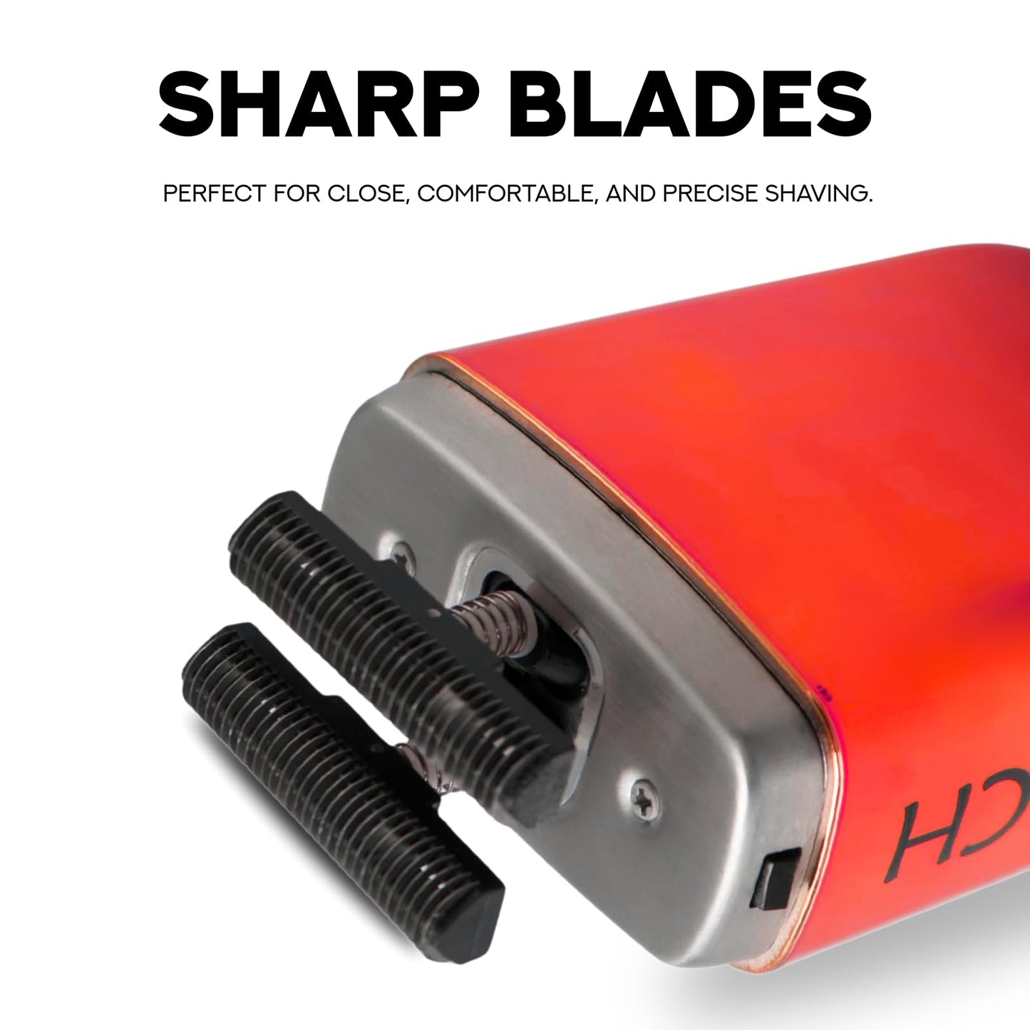 Supreme Trimmer Crunch STF602 - Afeitadora de doble lámina impermeable para hombres | 150 minutos de tiempo de funcionamiento, maquinilla de afeitar eléctrica sin cuerda y con cable, láminas