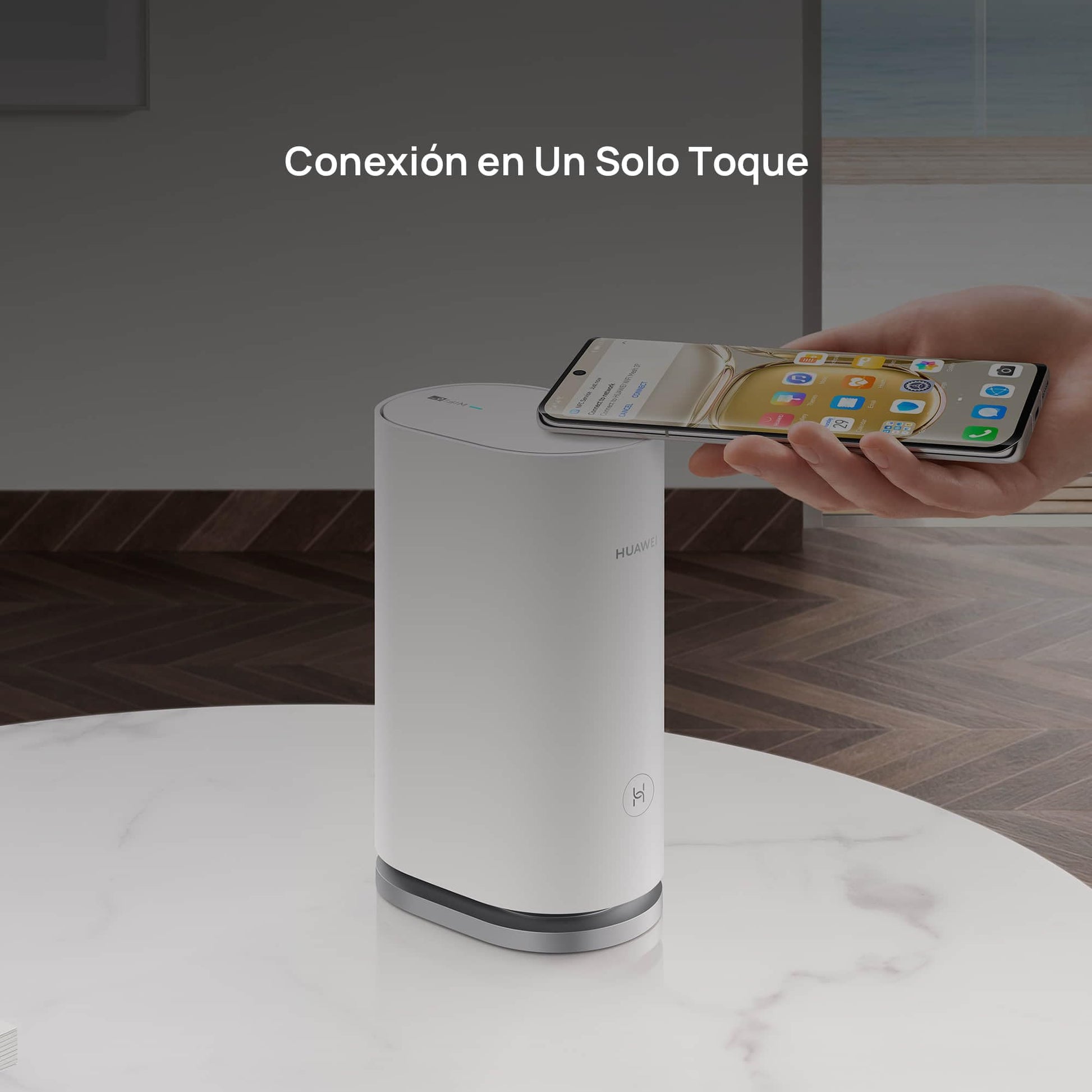 HUAWEI WiFi Mesh 3 - Router, Wi-Fi 6+, 3000 Mbps, 2.4GHz & 5GHz, Blanco (Paquete x2 Router), WS8100