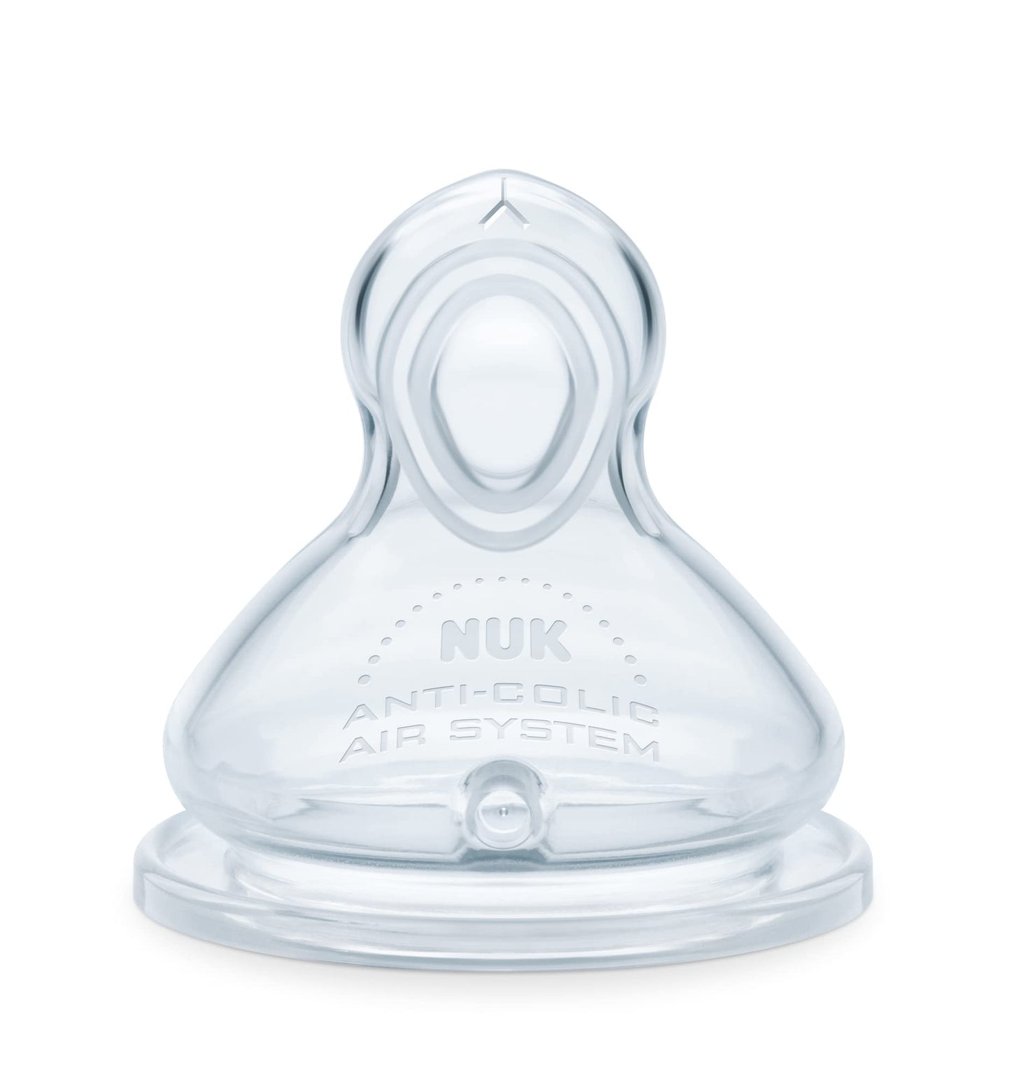NUK - Biberón anticólico de flujo suave
