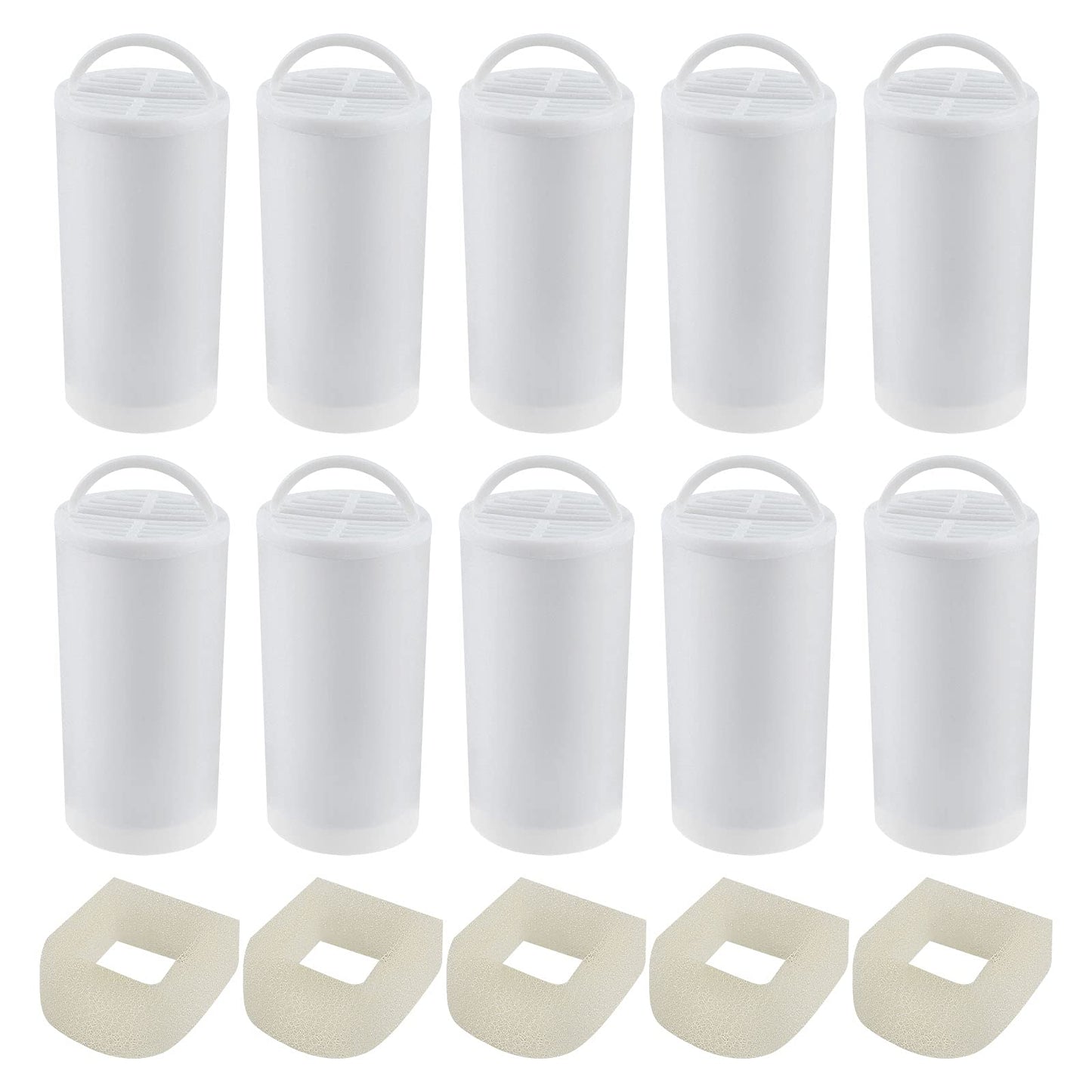 Filtros de Carbón y Prefiltros de Espuma MyfatBOSS para Petsafe Drinkwell Stainless Steel 360 Fuentes