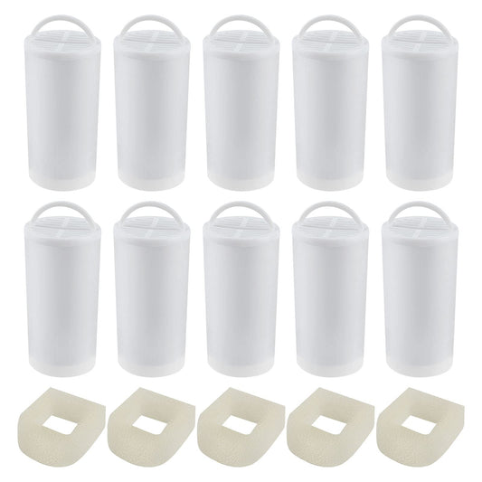 Filtros de Carbón y Prefiltros de Espuma MyfatBOSS para Petsafe Drinkwell Stainless Steel 360 Fuentes