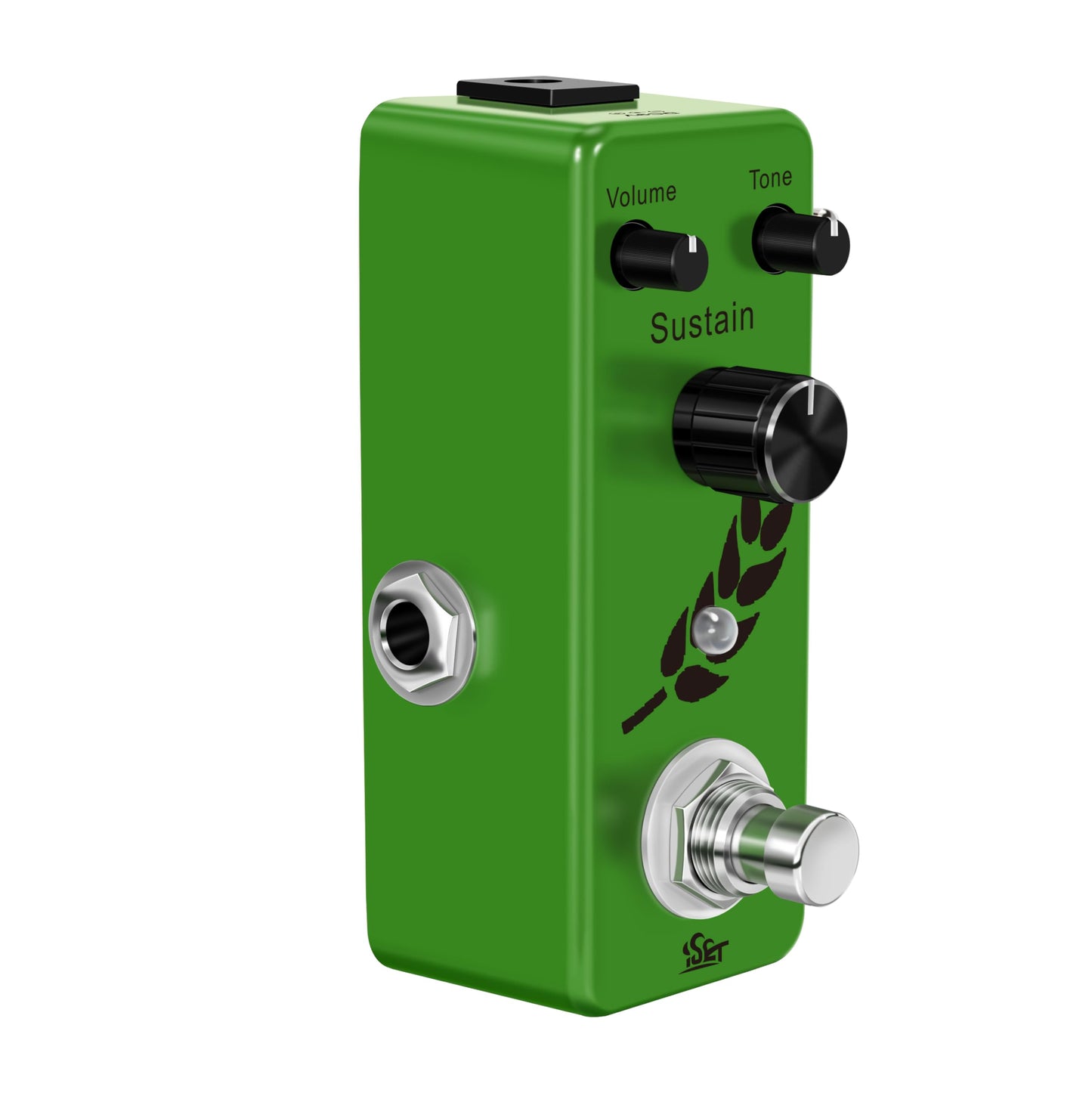 ISET Pedal de efectos de guitarra Wheat Fuzz para bajo de guitarra eléctrica True Bypass