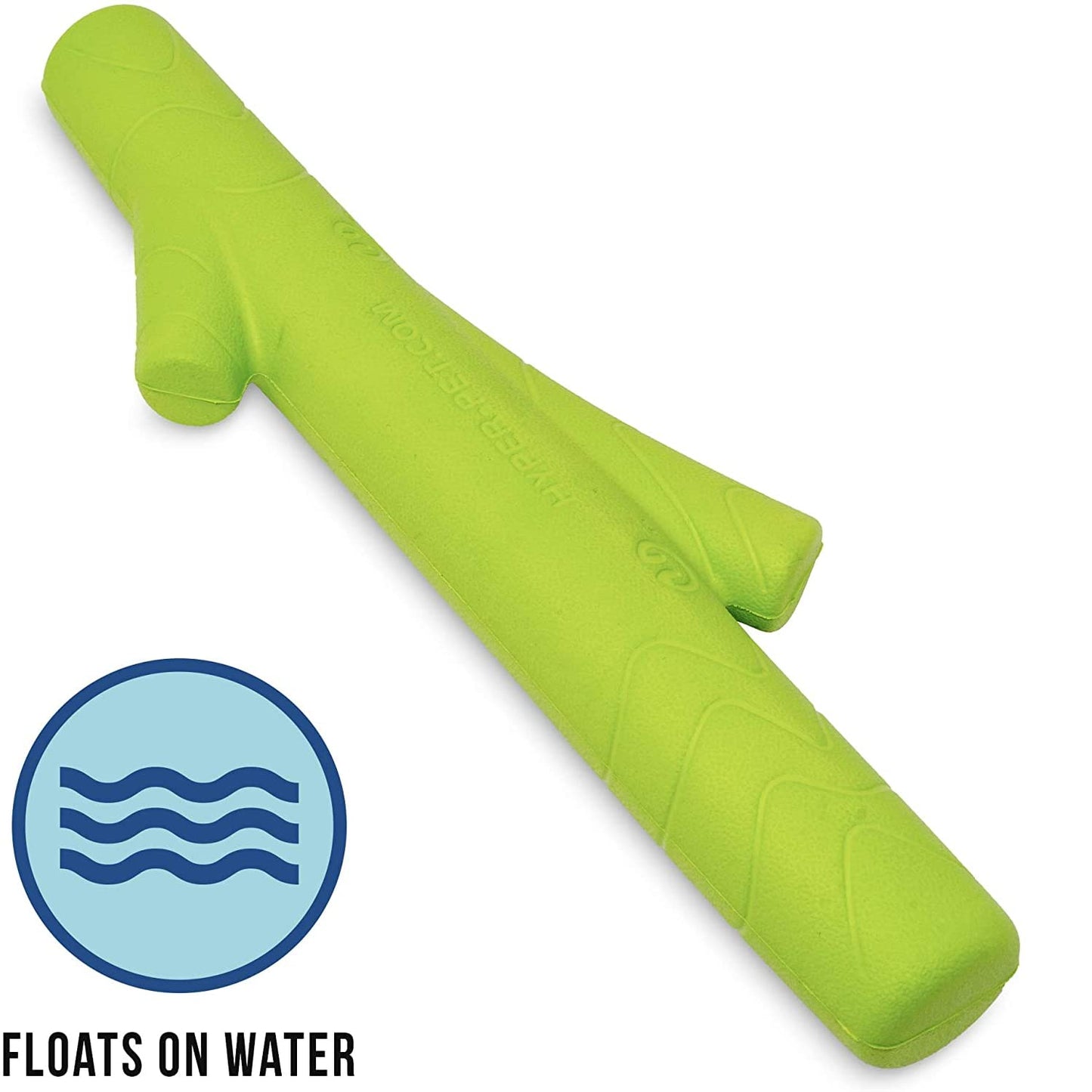Hyper Pet Chewz juguetes para perros grandes (pelota de perro, hueso de perro y perro Stick perro masticar) [ligero, resistente espuma EVA juguete para perro es seguro en los dientes, fácil de limpiar, y flota en el agua para juego interactivo], verde, ta