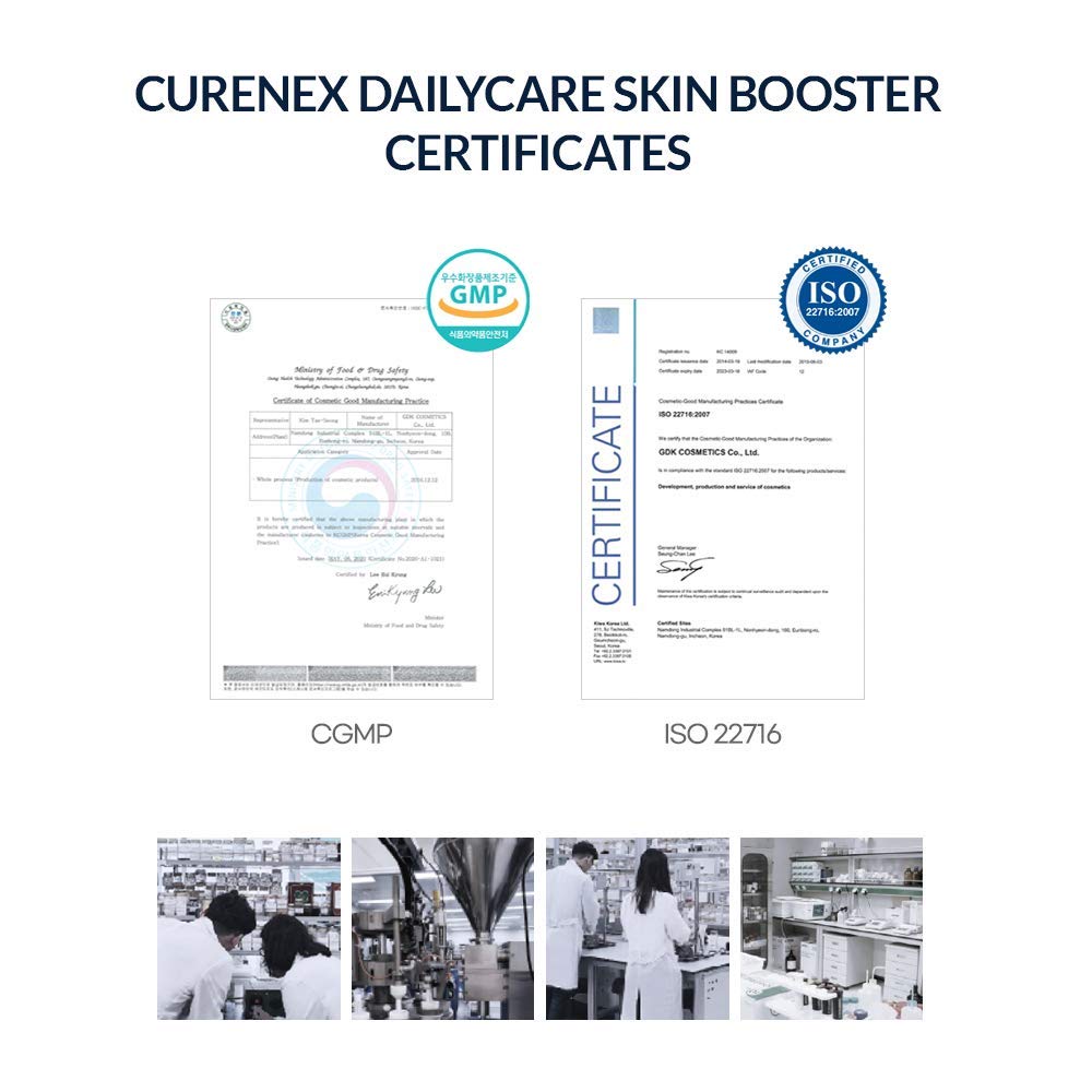 CURENEX- Curenex Daily Care Skinbooster es un potente concentrado de suero que aprovecha el poder del ADN de salmón para revitalizar tu piel.