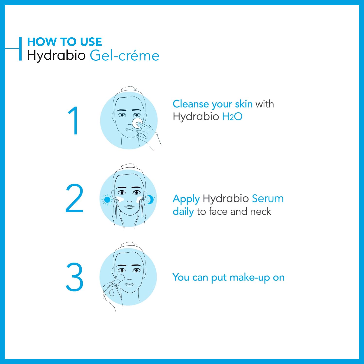 Bioderma Hydrabio Serum Moisturizing Concentrate, Unisex, 1.3 Oz