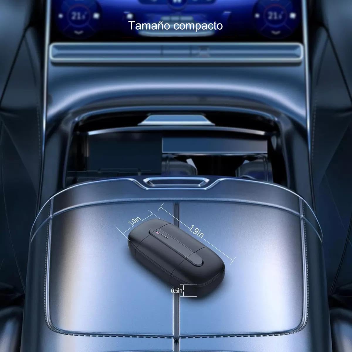 Adaptador Inalámbrico ZOKNGB 2 En 1 para CarPlay/Android Auto Conecta Fácilmente en Automóviles