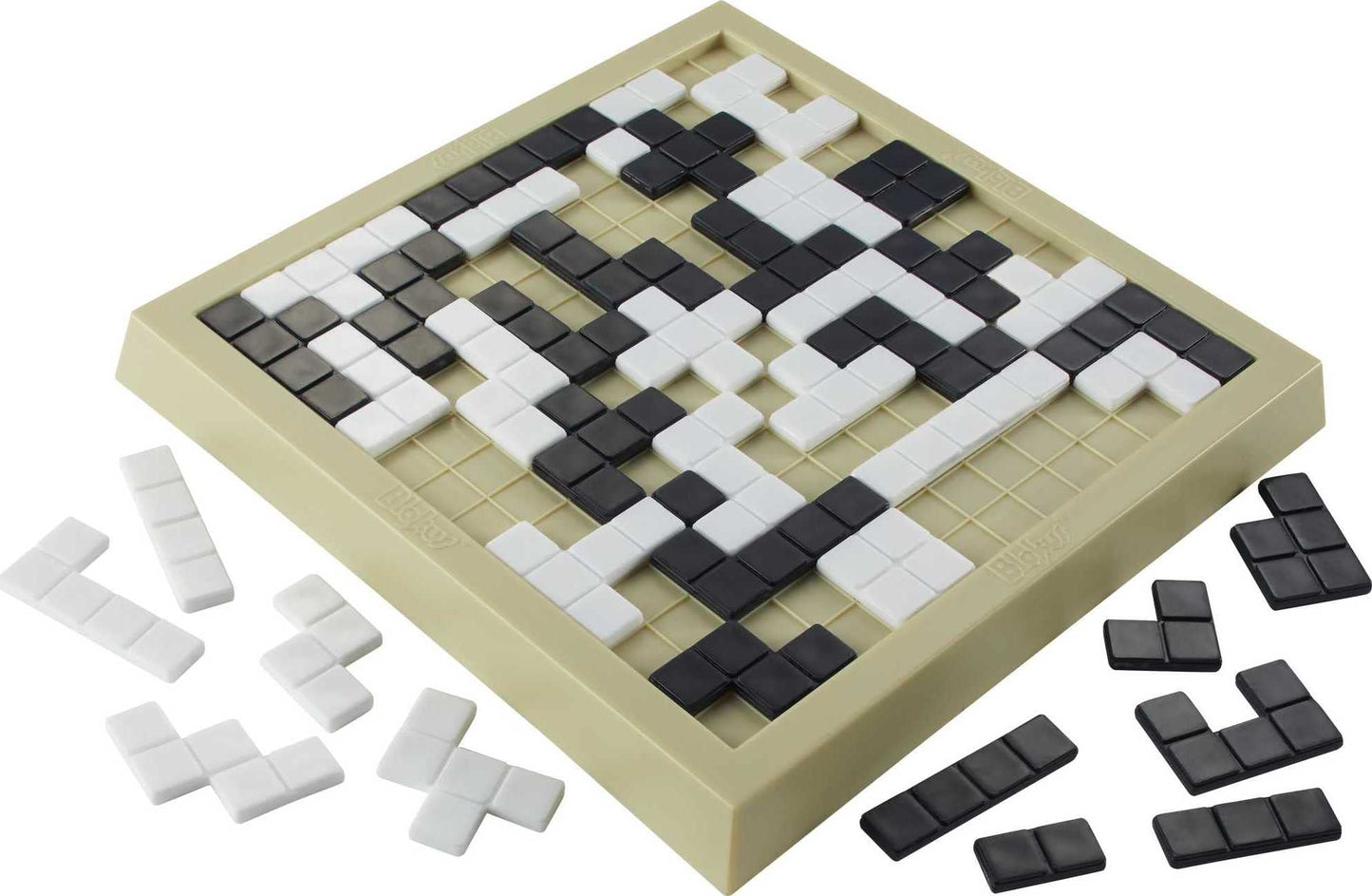 Juego de Mesa Blokus Duo Mattel Games Blanco Negro Estrategia para Niños y Adultos