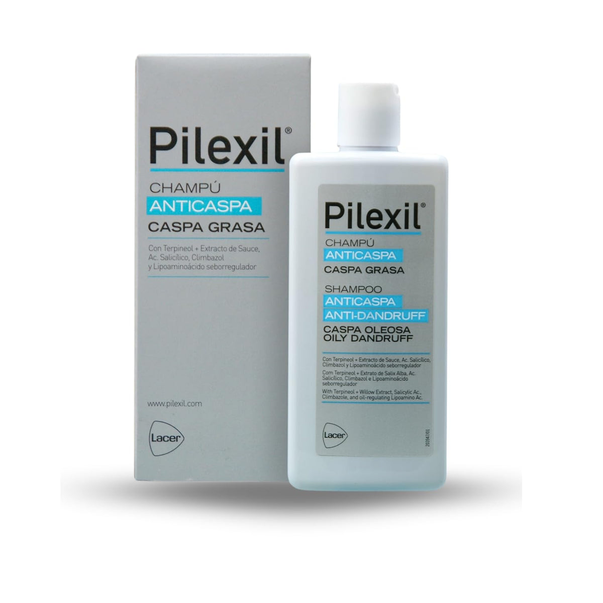 Pilexil Shampoo Anti Caspa Grasa 300ml
