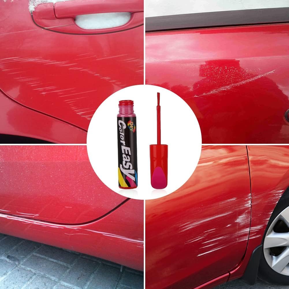 Bolígrafo Reparador MCSWKEY Rojo 2 Piezas para Arañazos Menores en Coche