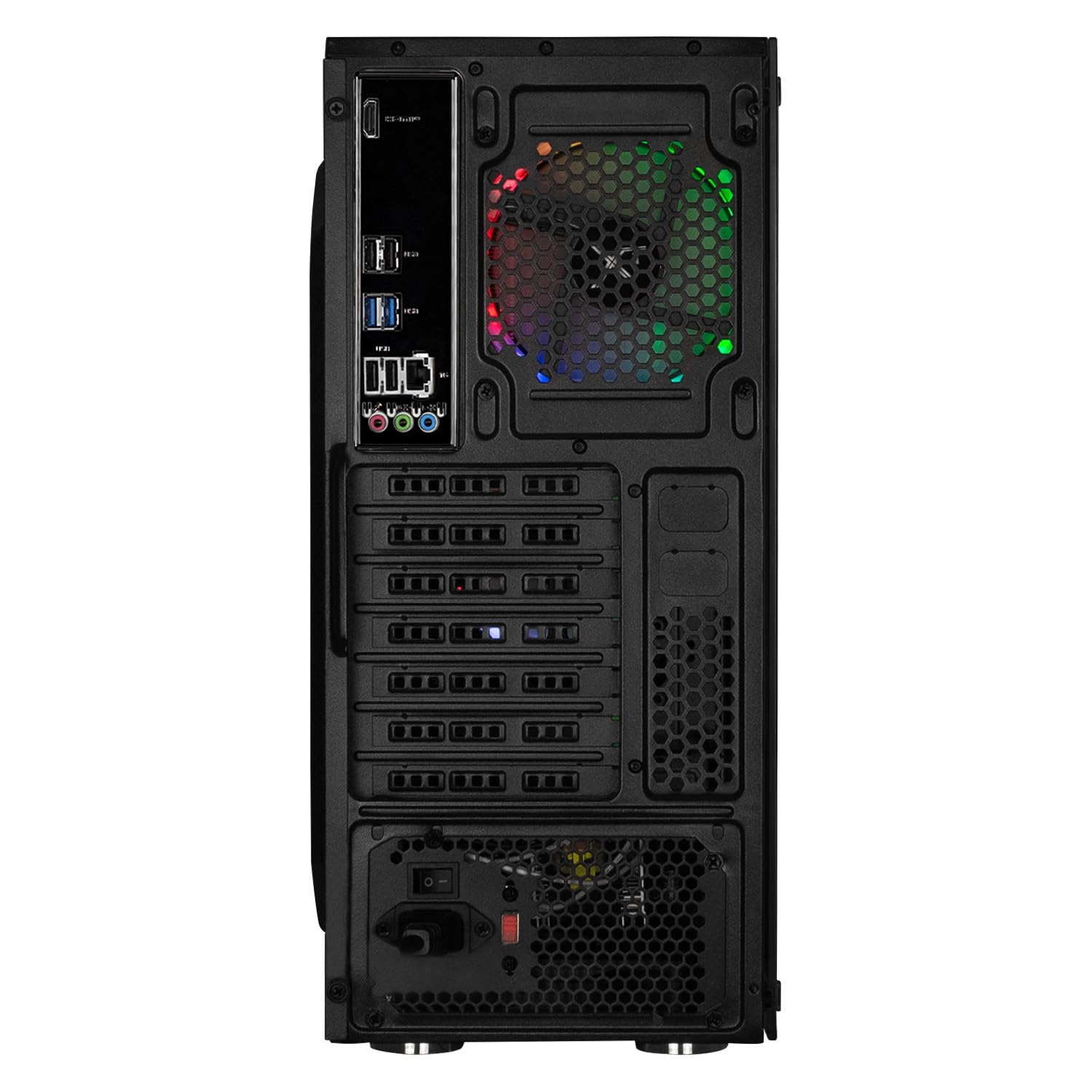 Computadora Gaming Intel Core I9 Dragonfly Negro con Monitor Curvo 27'' SSD 1TB 32GB RAM