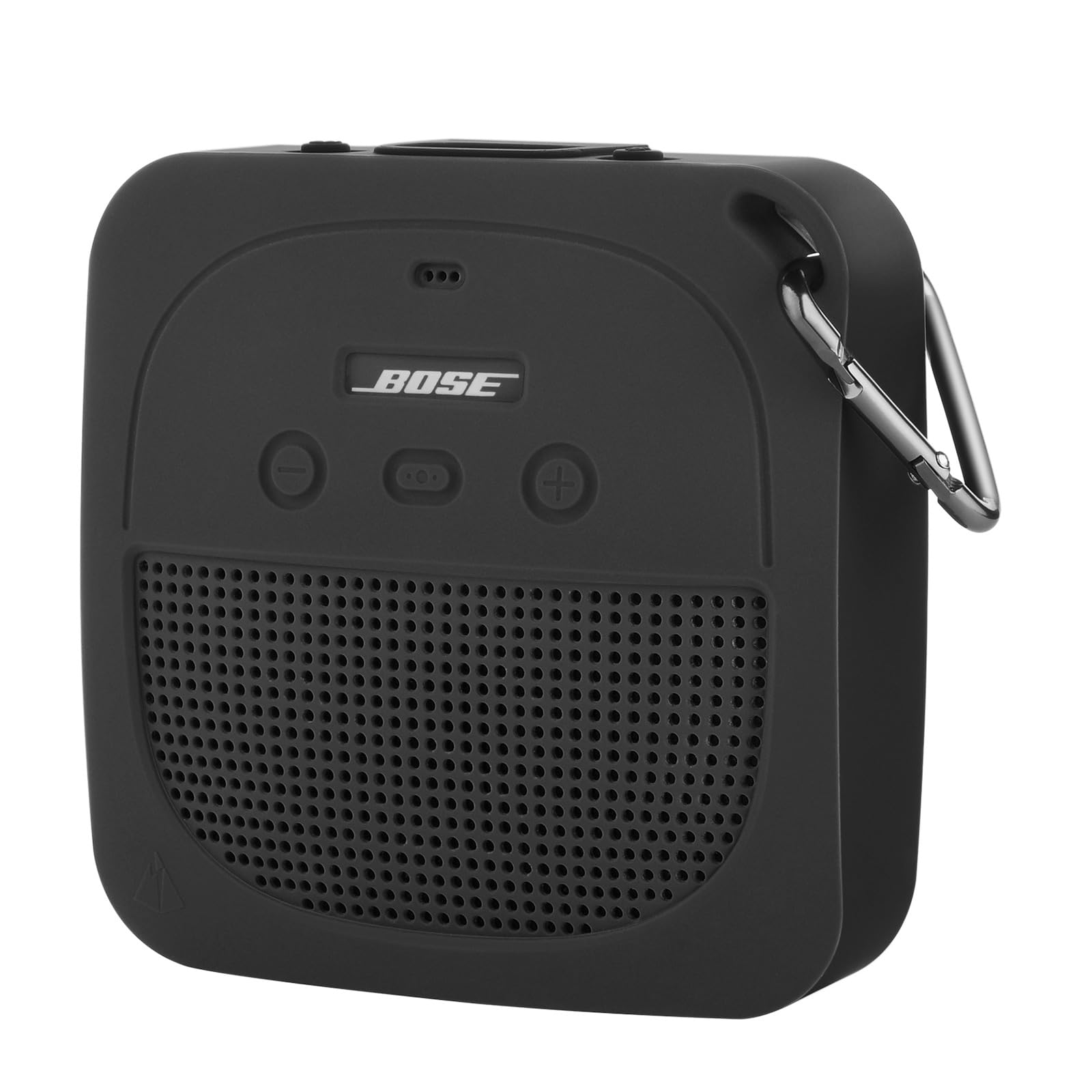 Txesign - Funda Protectora De Silicona Para Altavoz Portátil Bluetooth Bose Soundlink Micro A Prueba De Agua (Gris Oscuro)