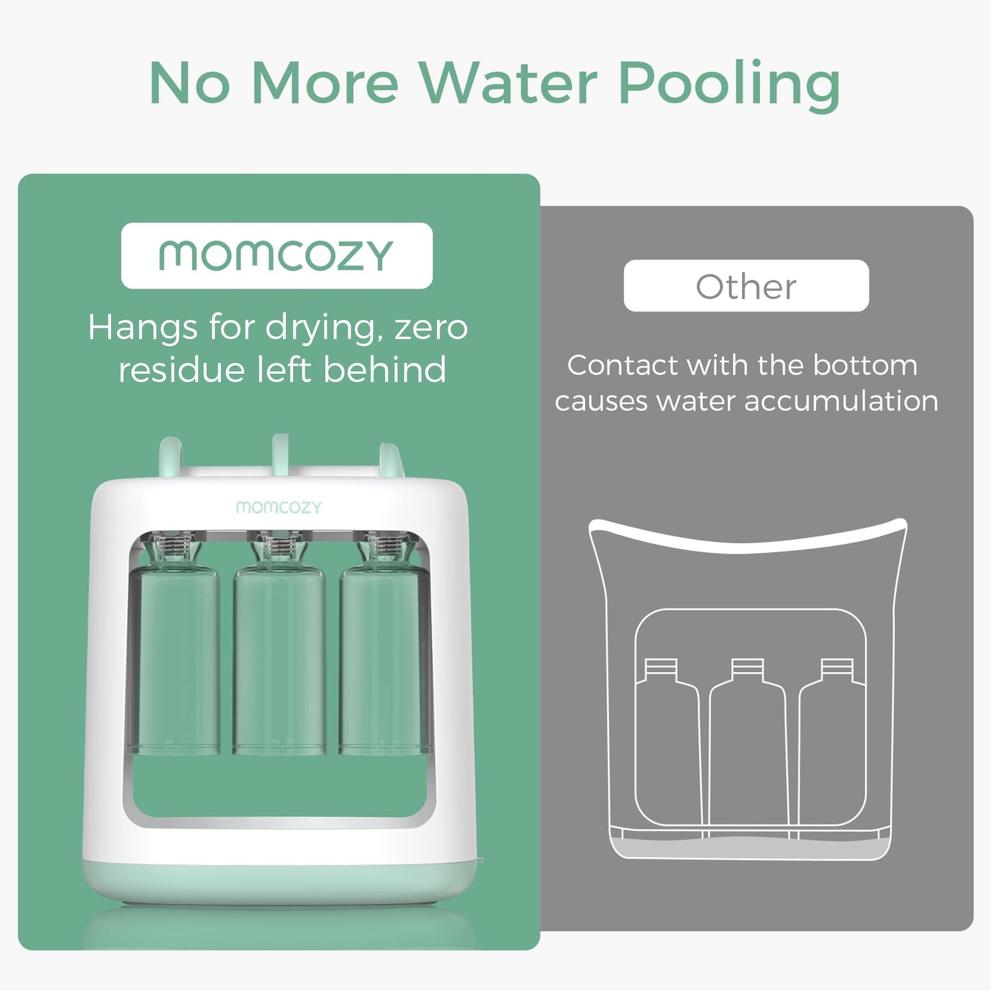 Momcozy – Estación de Compresión y Rellenado para Comida de Bebé y Purés Caseros, Libre de BPA, Apta para Lavavajillas, con Bolsas Reutilizables para Bebés y Niños Pequeños, Fácil y Práctico