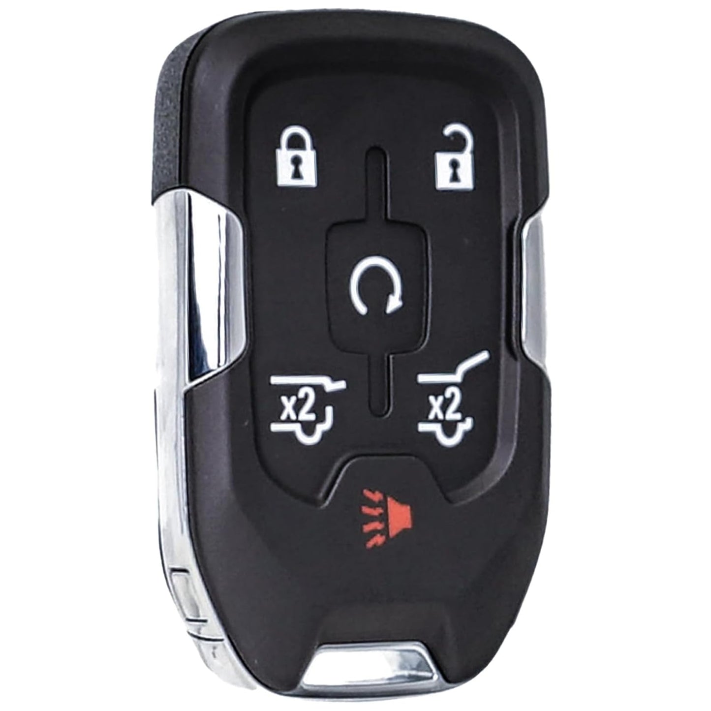 Llavero de repuesto para Chevy Suburban Tahoe GMC Yukon/Yukon XL Denali 2015 2016 2017 2018 2019 2020 botón de arranque inteligente de proximidad sin llave 13580804 autoprogramable