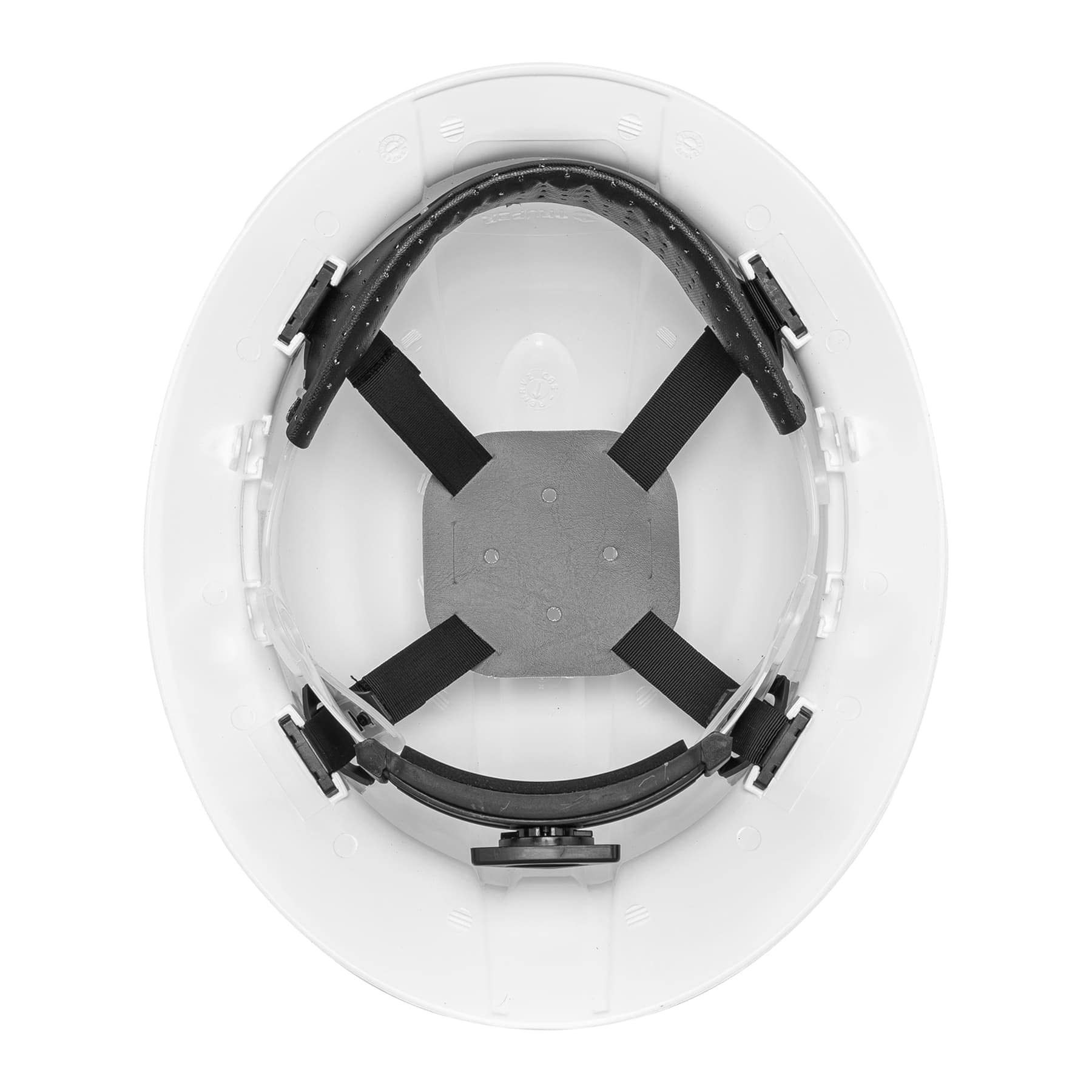 Casco de Seguridad Truper Blanco ala Ancha Ajuste de Matraca Diseño Cómodo y Ligero