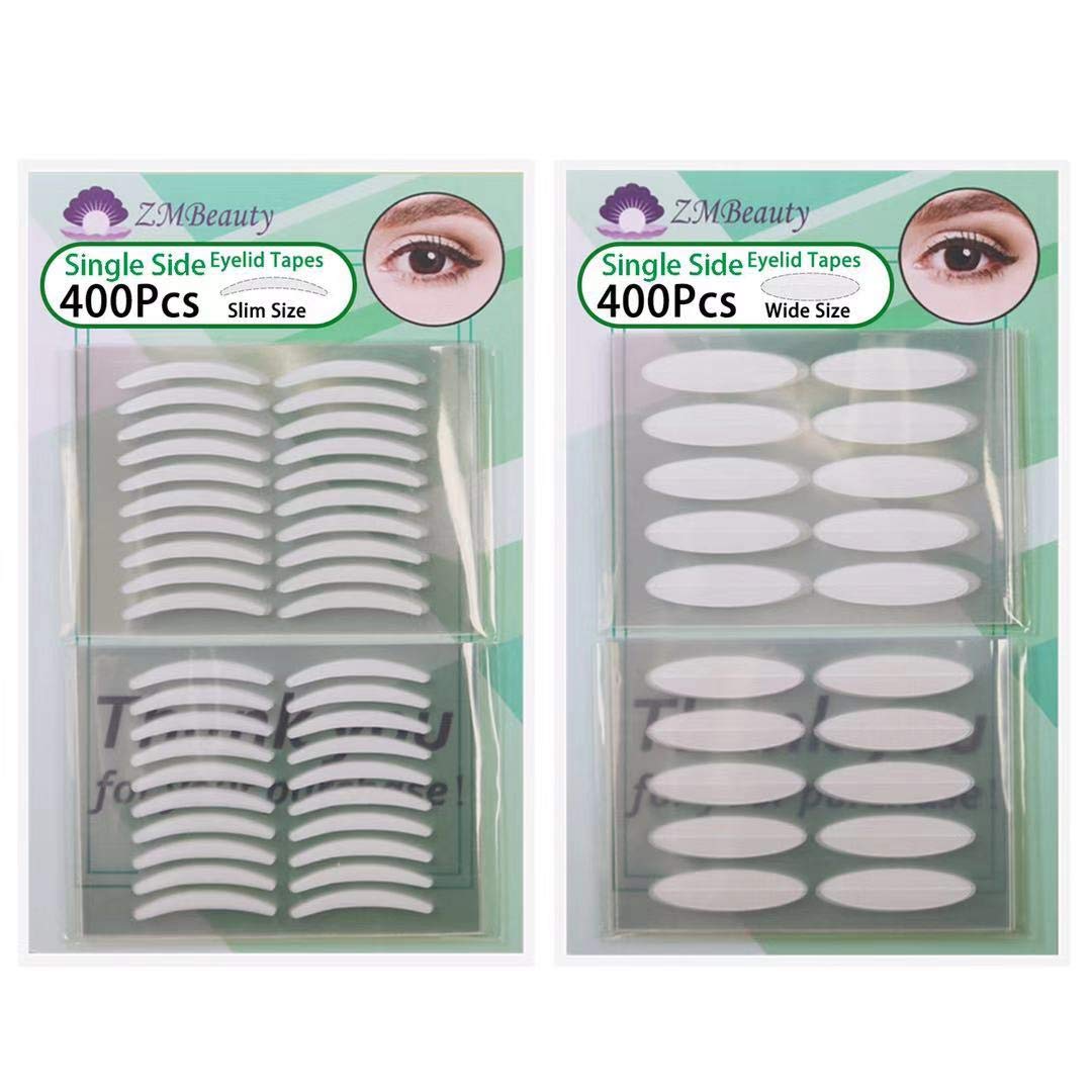 Cintas Adhesivas Naturales Invisibles para Elevación de Párpados Monopárpados 400 Piezas