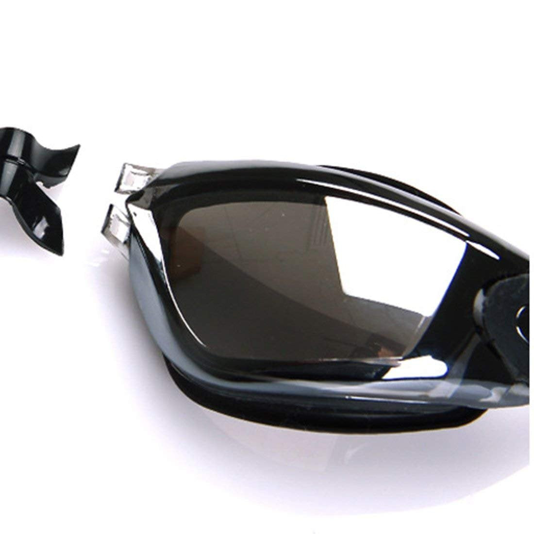 Gafas de natación,Sebami Gafas para Nadar Protección UV antivaho gogles para natacion Gafas de natación Ajustables para Adultos, niños… (Negro)