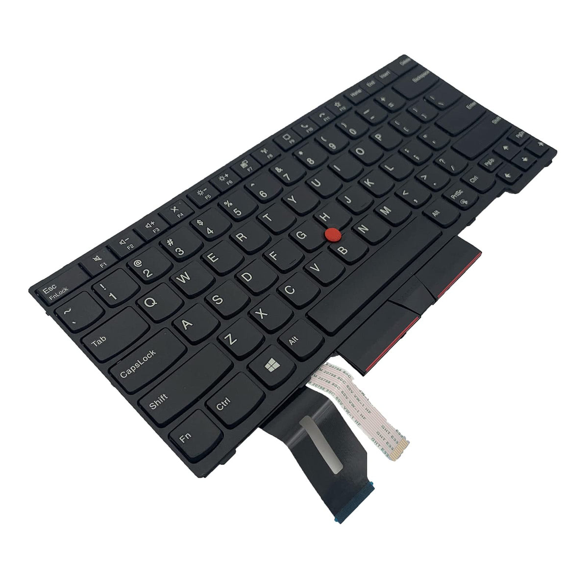 Teclado de Repuesto yhfshop Lenovo ThinkPad T14 Gen 1 2020 Negro