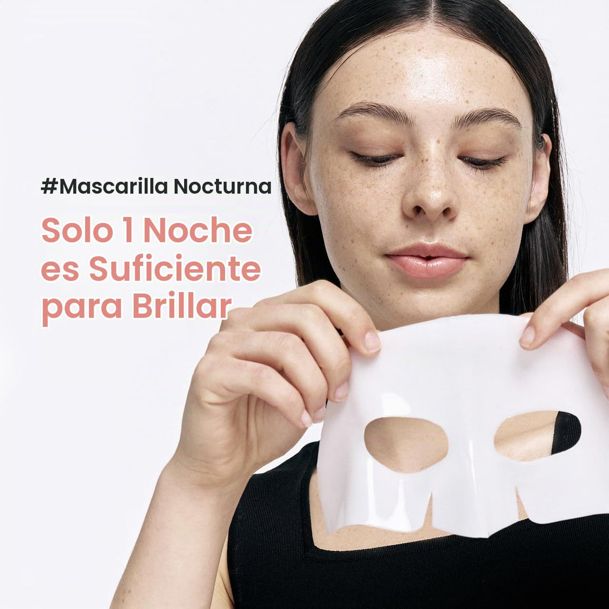 Beauty Bio Máscara de Colágeno, Paquete de 12 Piezas, Hidratante y Rejuvenecedora, para Todo Tipo de Piel (Amarillo)