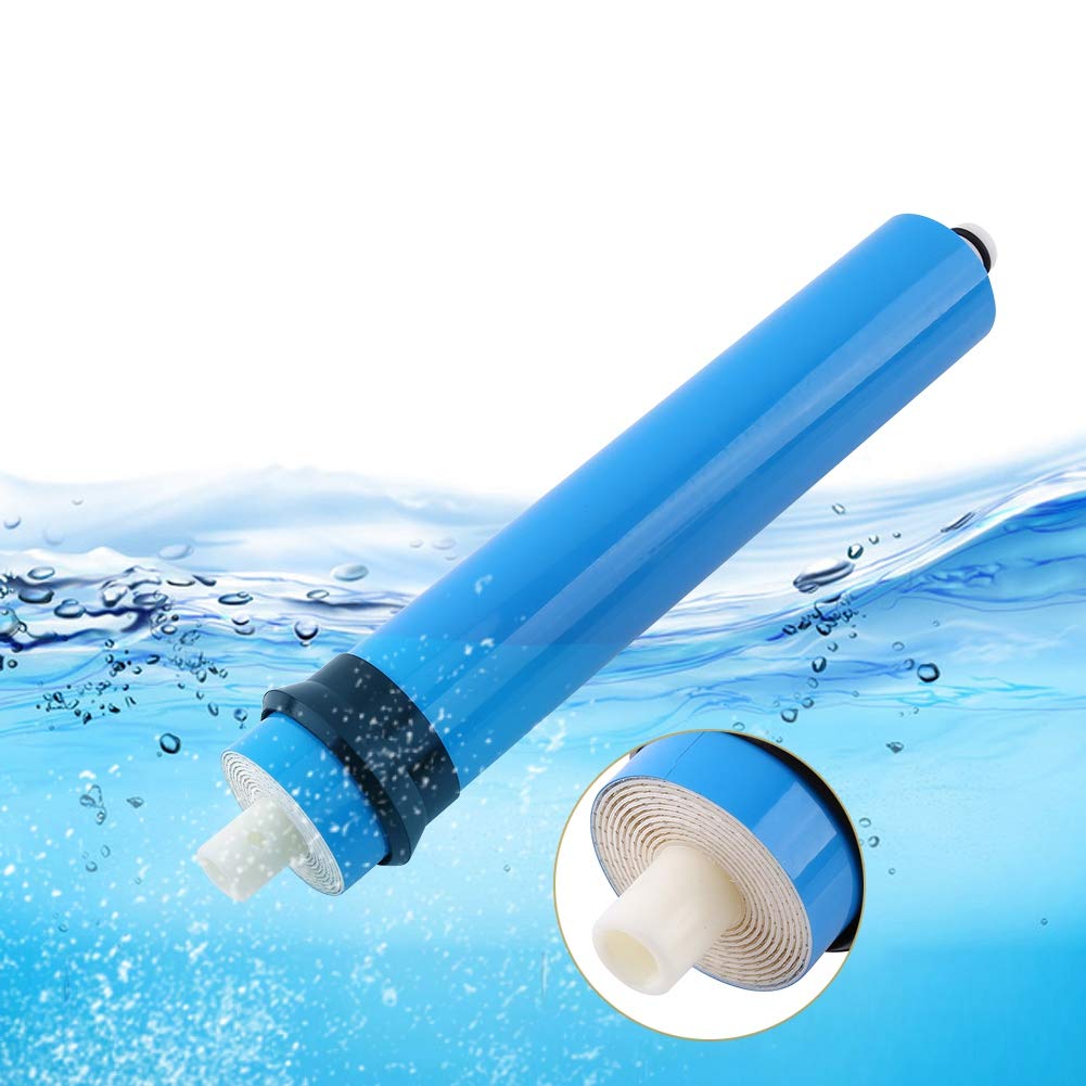 Zyyini Membrana de ósmosis inversa, soluciones de membrana RO Membrana Filtro de agua Reemplazo compatible universal Elementos del RO Filtro de agua Purificador