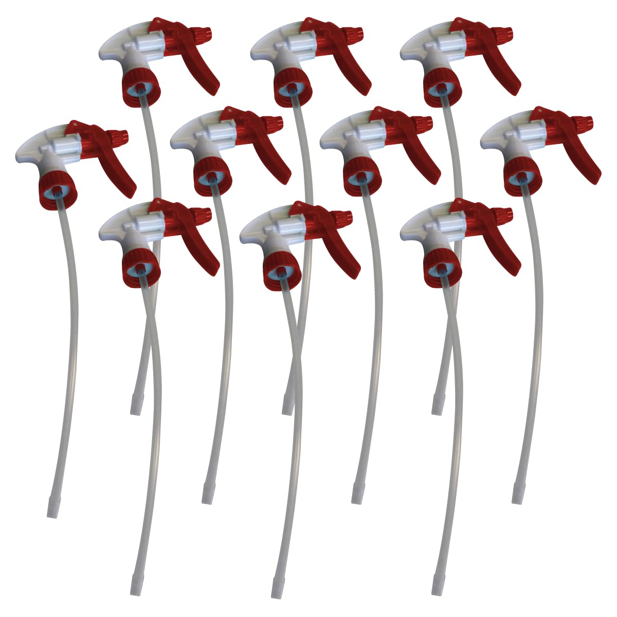 PACKLIFE Atomizador Reforzado R28 Multiusos 10 Pzas (Rojo)