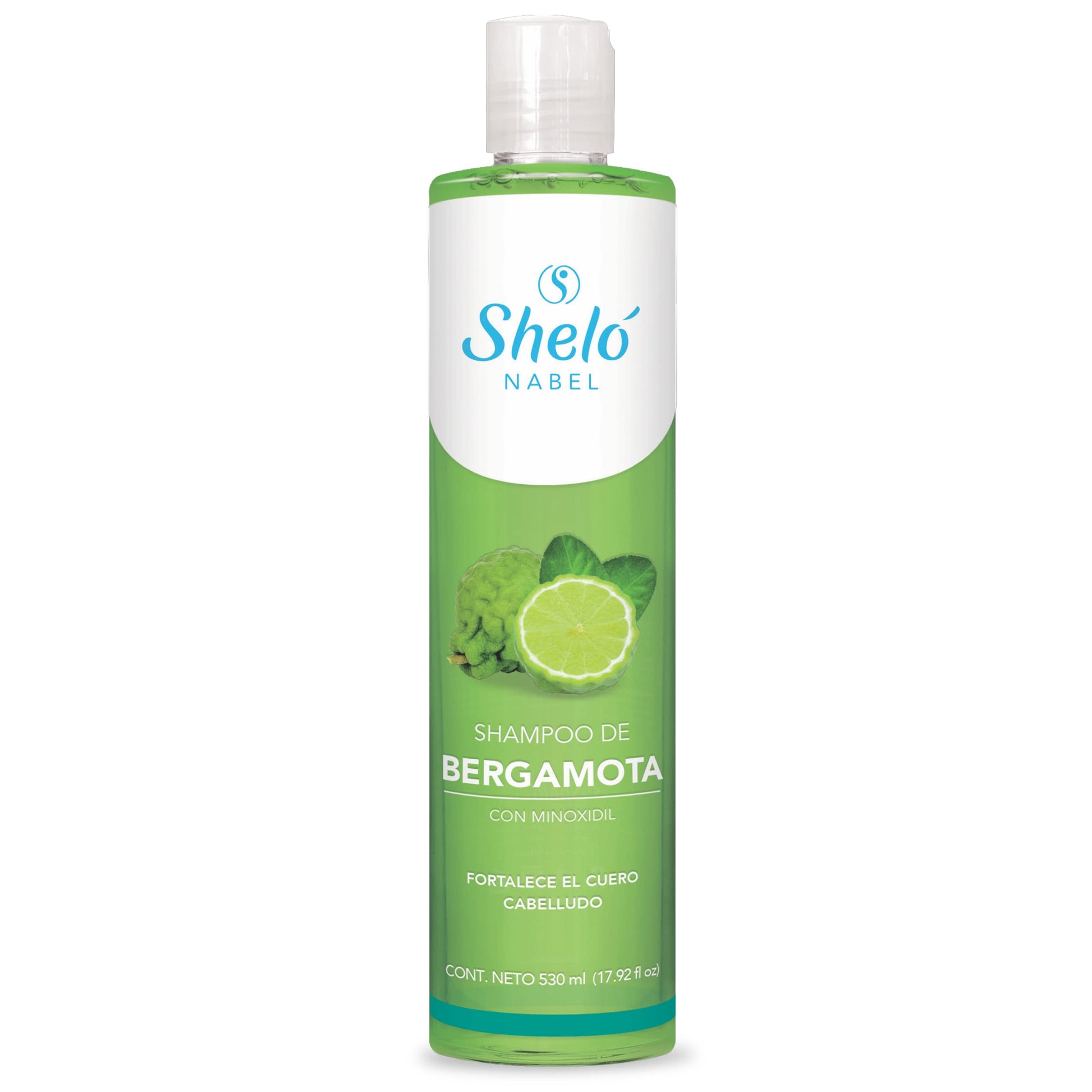 Sheló NABEL Shampoo de Bergamota 530 ml para Cabello Graso