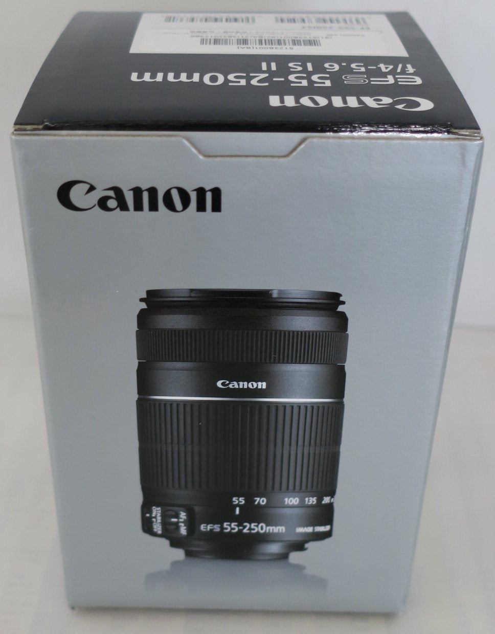 Canon EFS 55-250 mm f/4.0-5.6 IS II - Lente de Zoom para cámaras réflex Digitales, versión Internacional