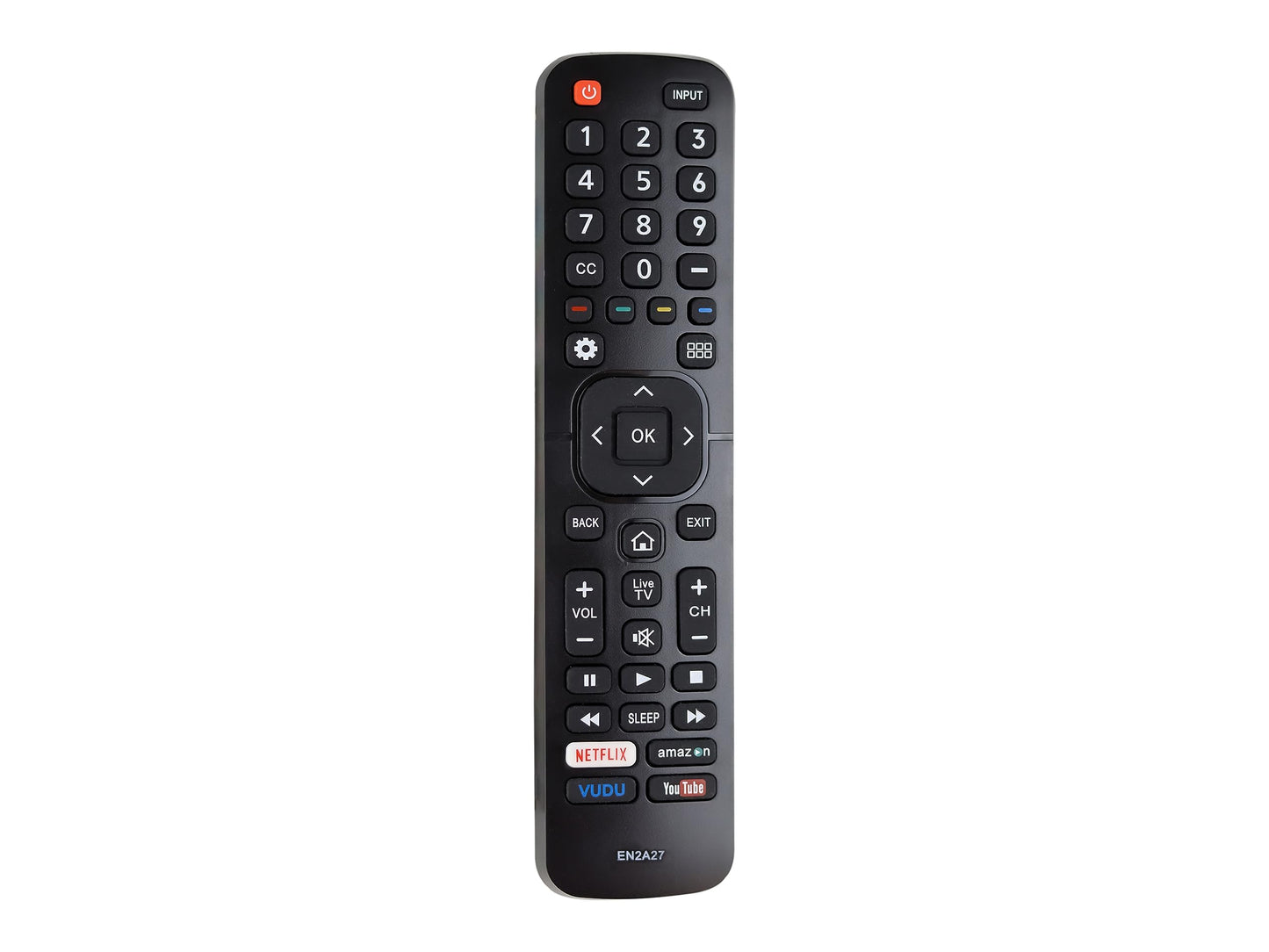 Control Expert Control Remoto Smart TV Compatible con HISENSE En2ai27h 4k Directo