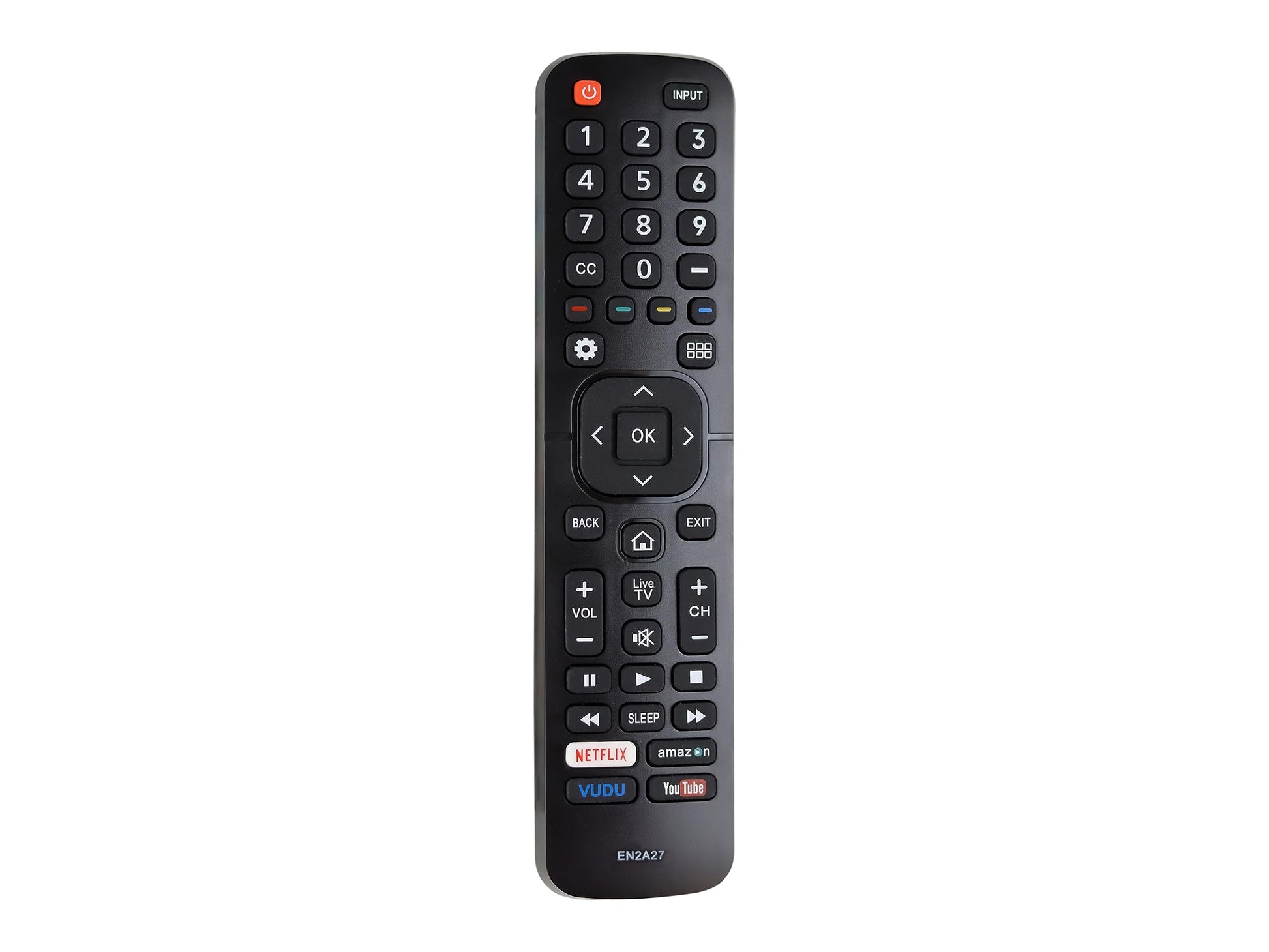 Control Expert Control Remoto Smart TV Compatible con HISENSE En2ai27h 4k Directo