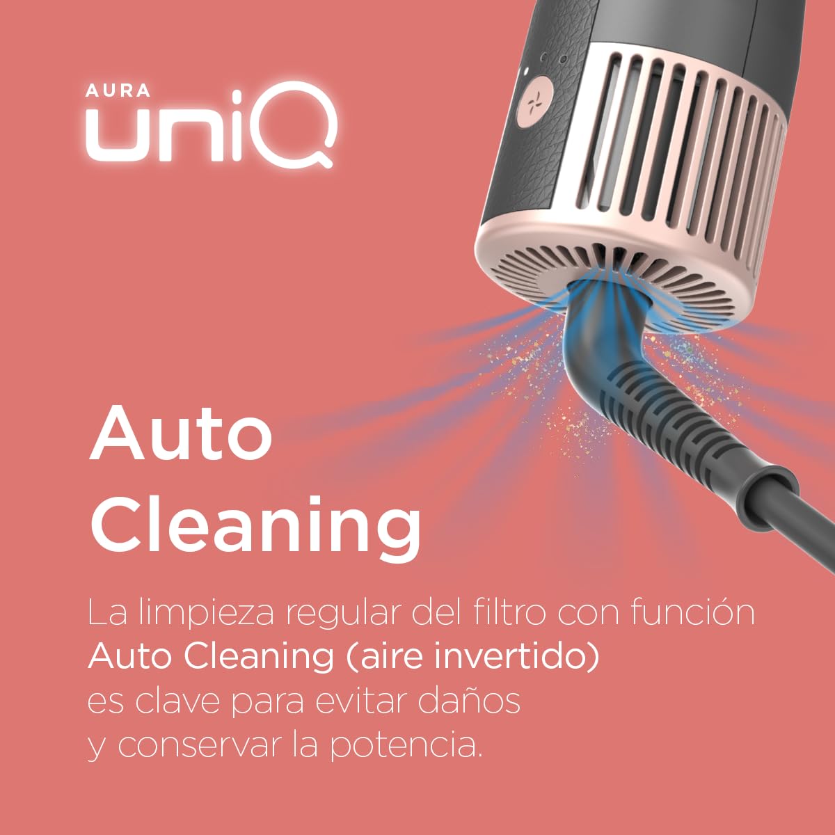 Multiestilizador GA.MA Italy UniQ Styler Aura Coanda Motor Digital Profesional