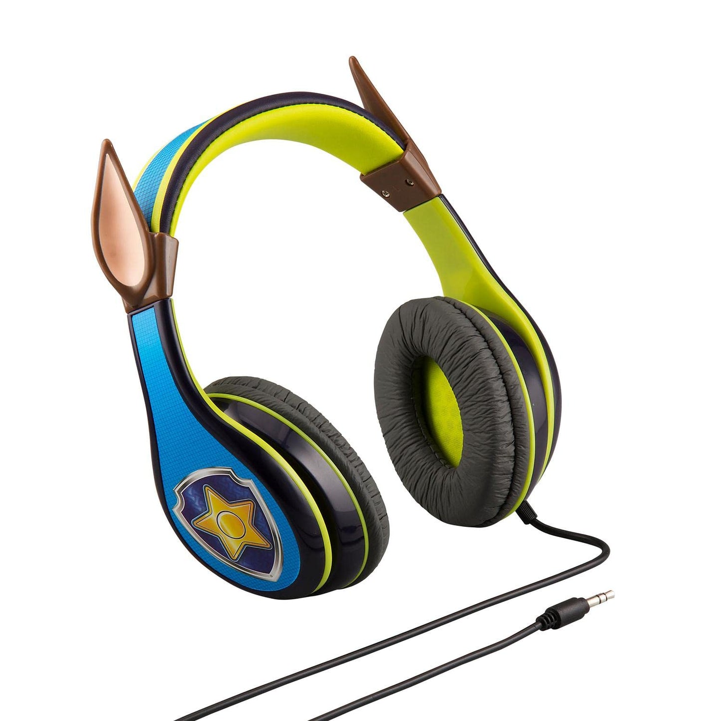 eKids Paw Patrol Chase - Auriculares para niños con función de limitación de Volumen integrada para una Escucha Segura y amigable con los niños