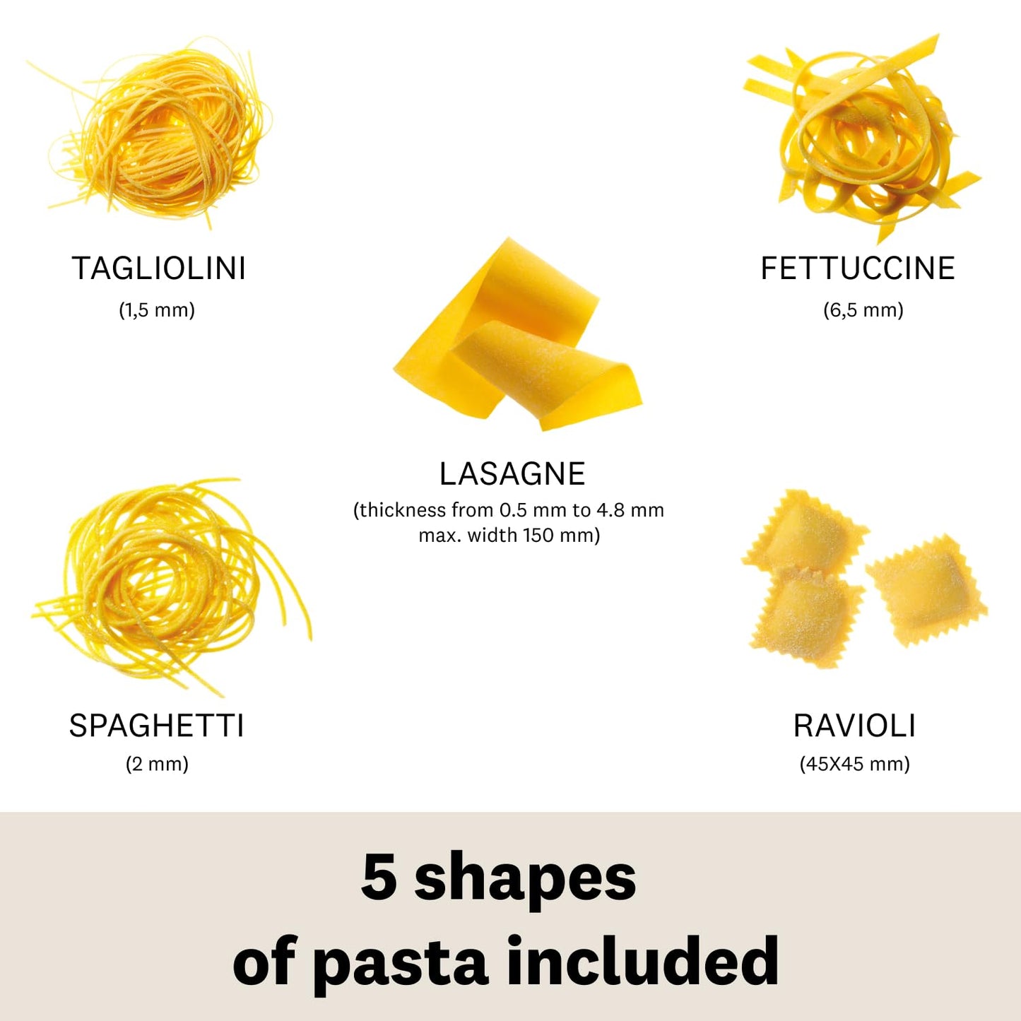Marcato Atlas 150 - Juego de 4 máquinas de pasta