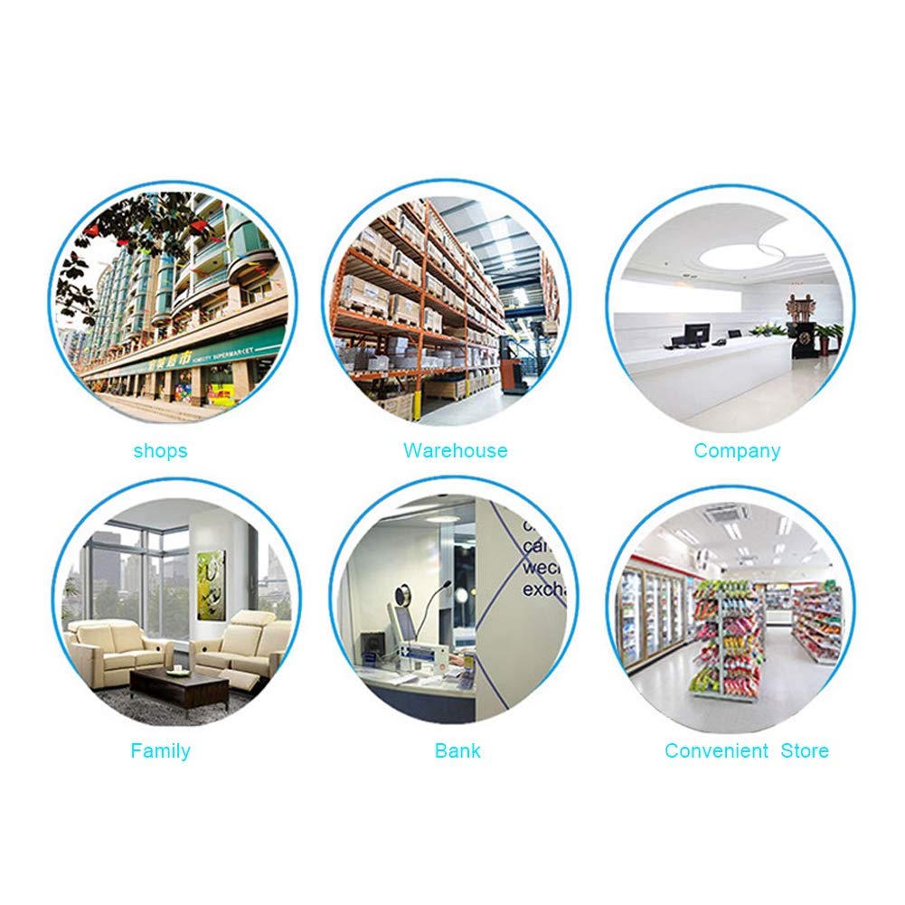 Sirena Estroboscópica Inalámbrica de 433 MHz con Alarma de Sonido y 8 Luces LED para Panel de Alarma WiFi GSM
