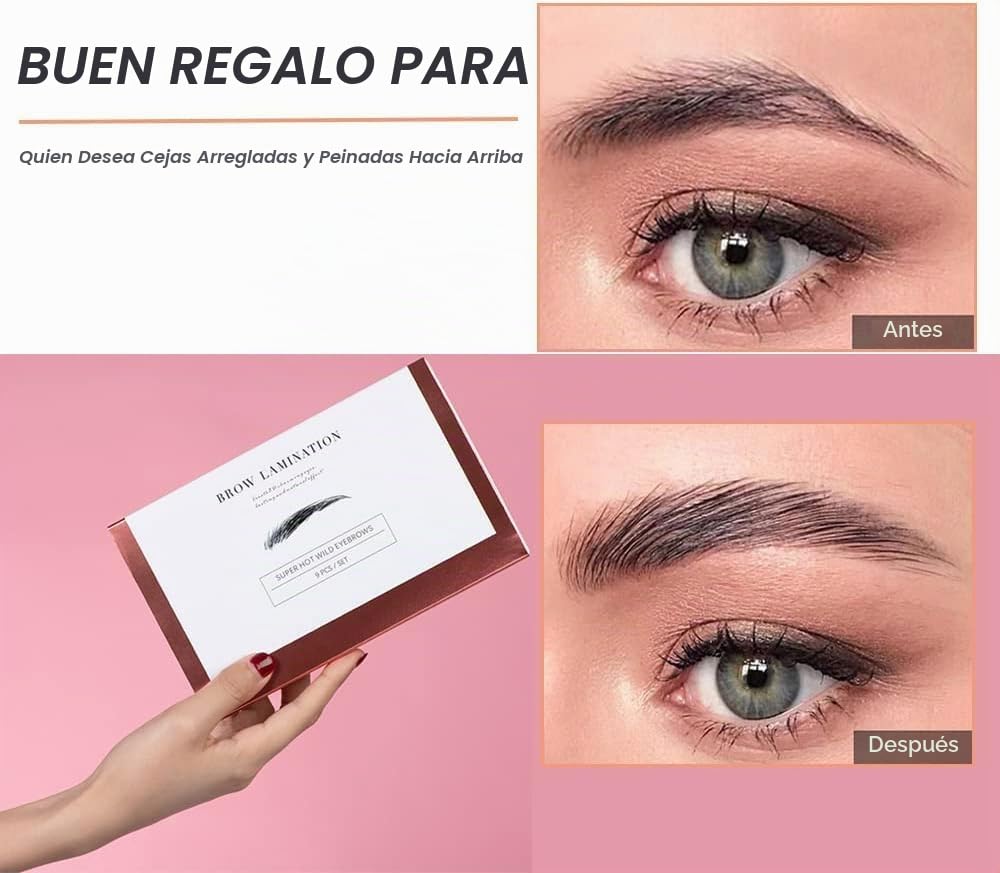 Kit de Laminación de Cejas, Kit Profesional de Levantamiento de Cejas