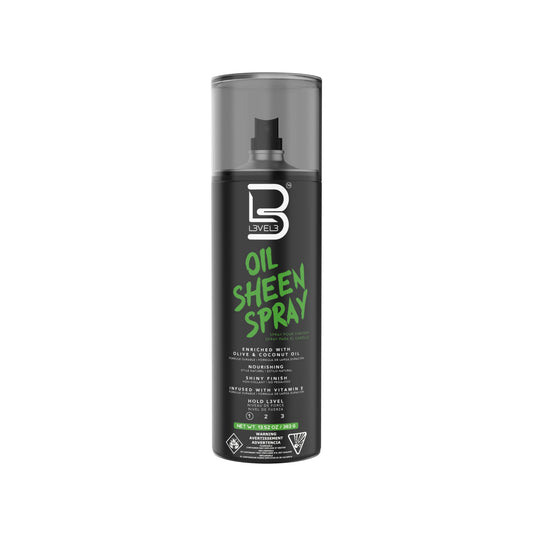 Spray de Brillo para el Cabello L3VEL3 12.95 oz para Hombre