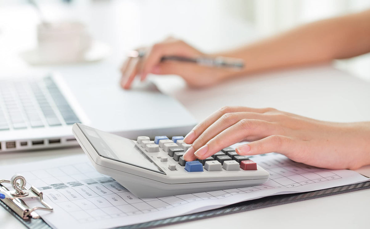 Calculadora de Escritorio OSALO Pantalla Extra Grande Dígitos para Oficina
