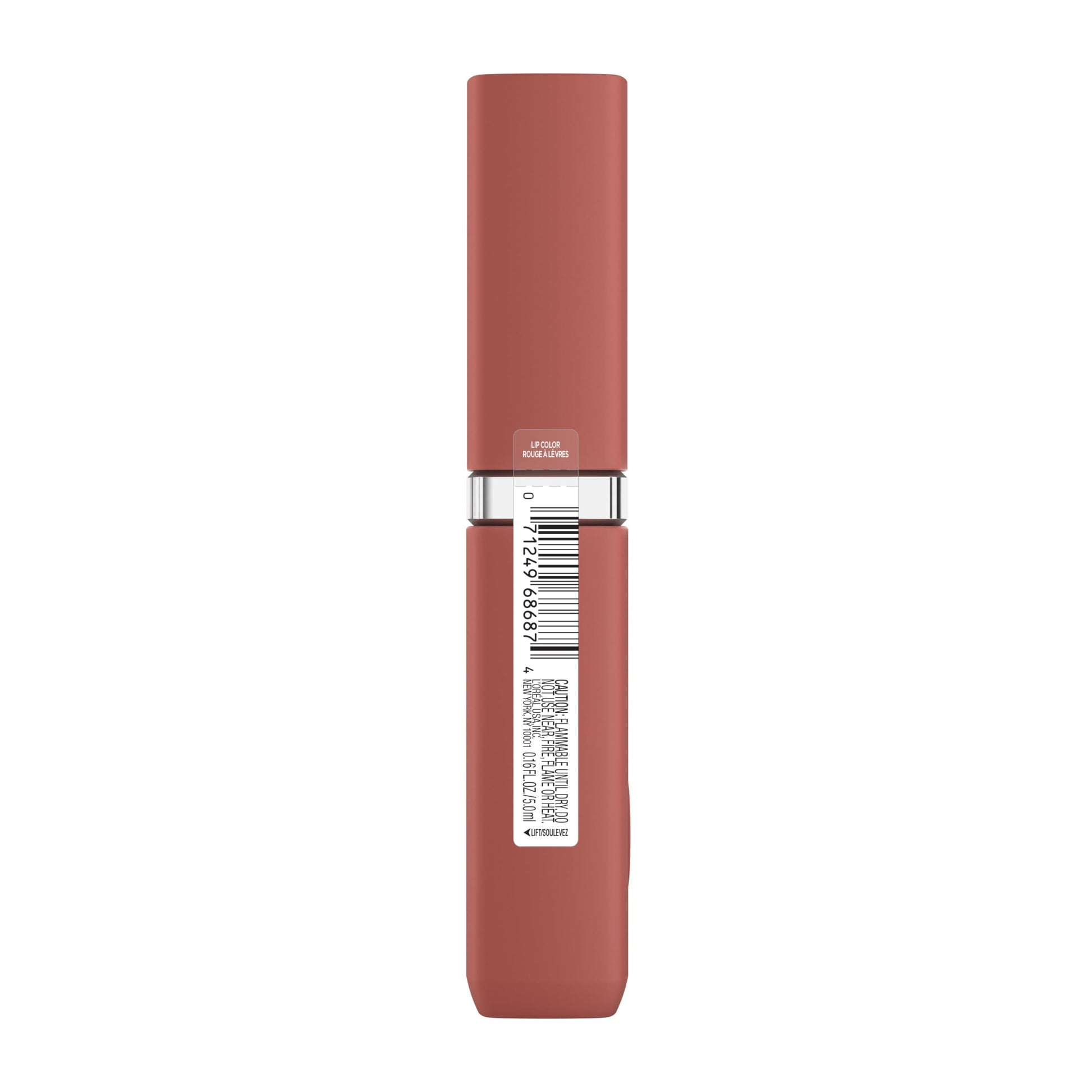 L'Oréal Paris, Infallible Matte Resistance Nudes, Labial Líquido Mate Larga Duración 16hr, Color Intenso con Ácido Hialurónico, Tono Worth It Medium 635, 5ml
