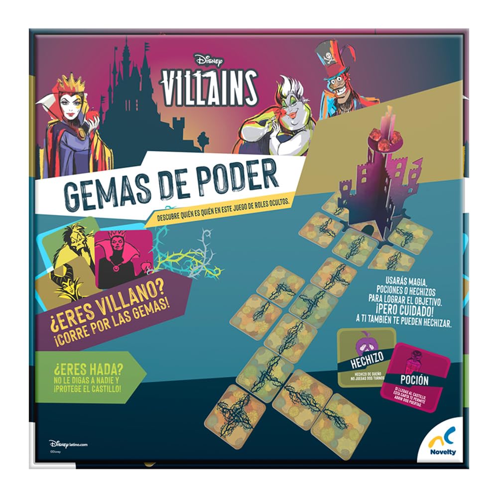 Juego De Estrategia Gemas De Poder Disney Villains
