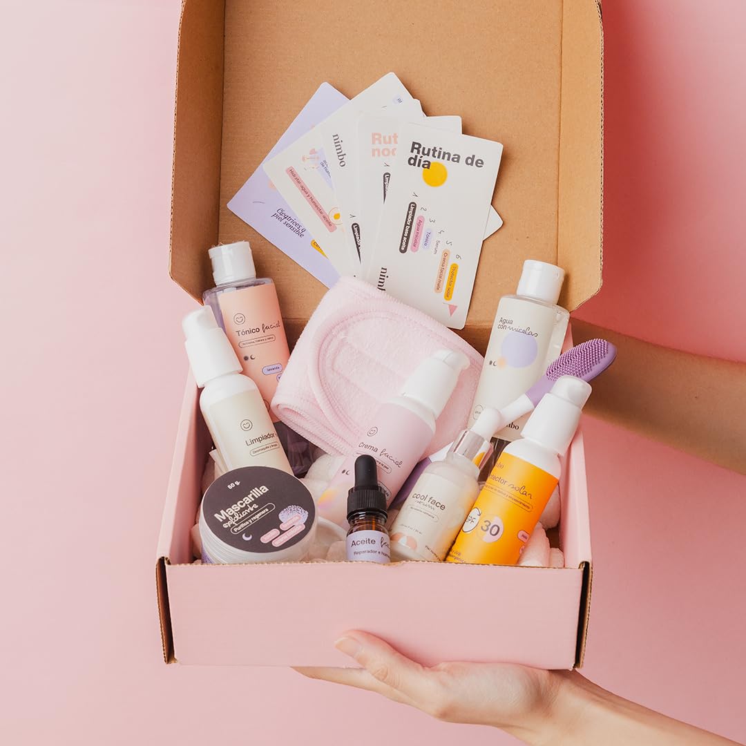 Kit de Skincare NIMBO Jojoba-Ginseng Lavanda para Pre-adolescentes y Adolescentes