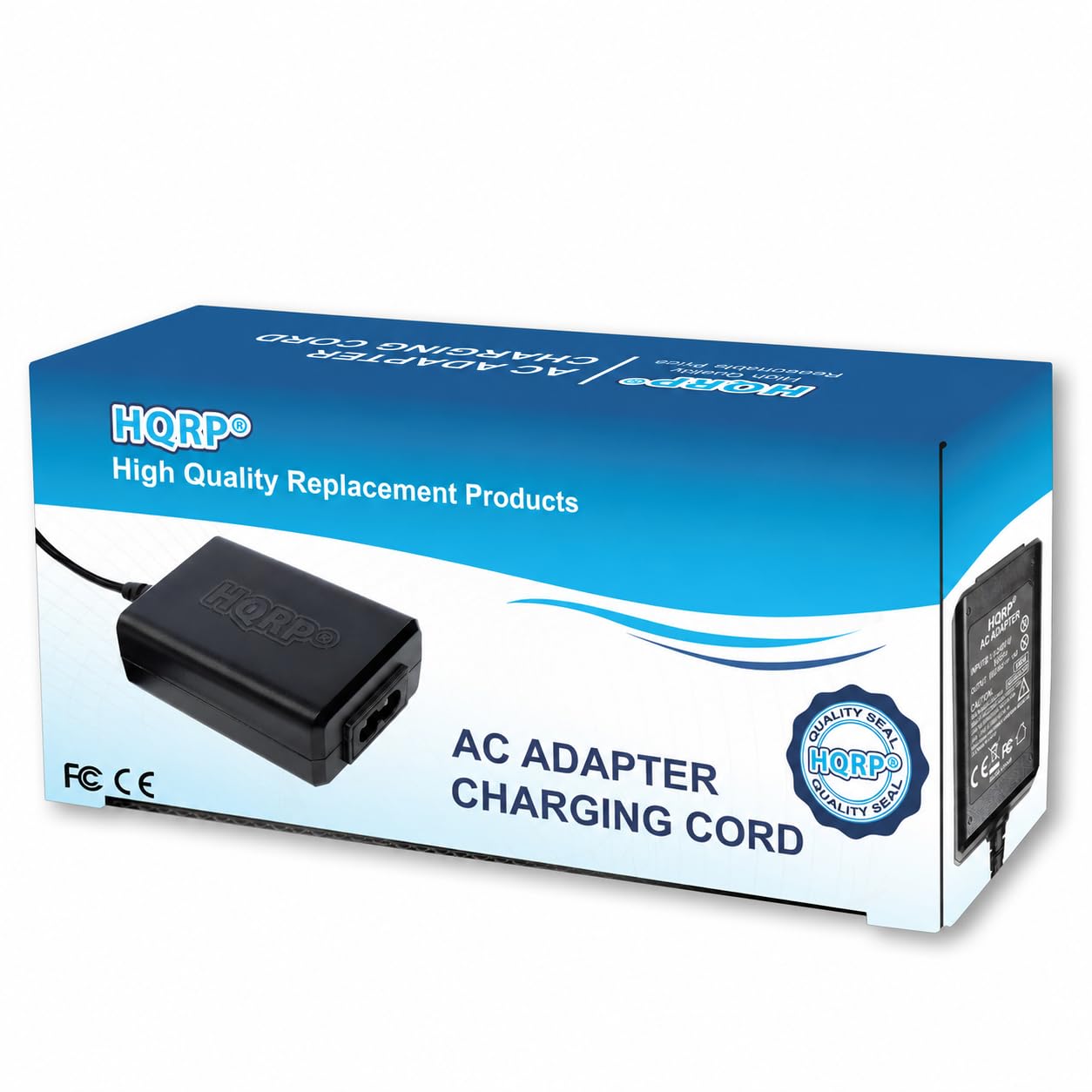 HQRP Adaptador de CA compatible con Canon VIXIA HF-R800, R82, R80 Camcorder + Adaptador de enchufe Euro
