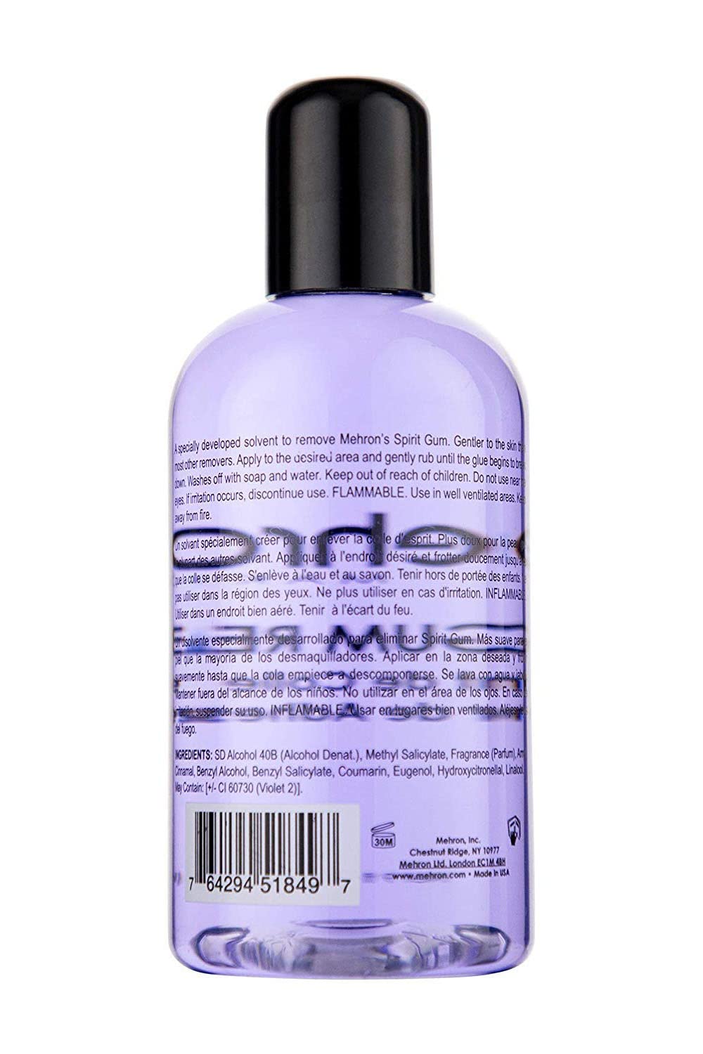 Mehron Costumes For All Occasions DD456 Spirit Gum Remover 9 Oz