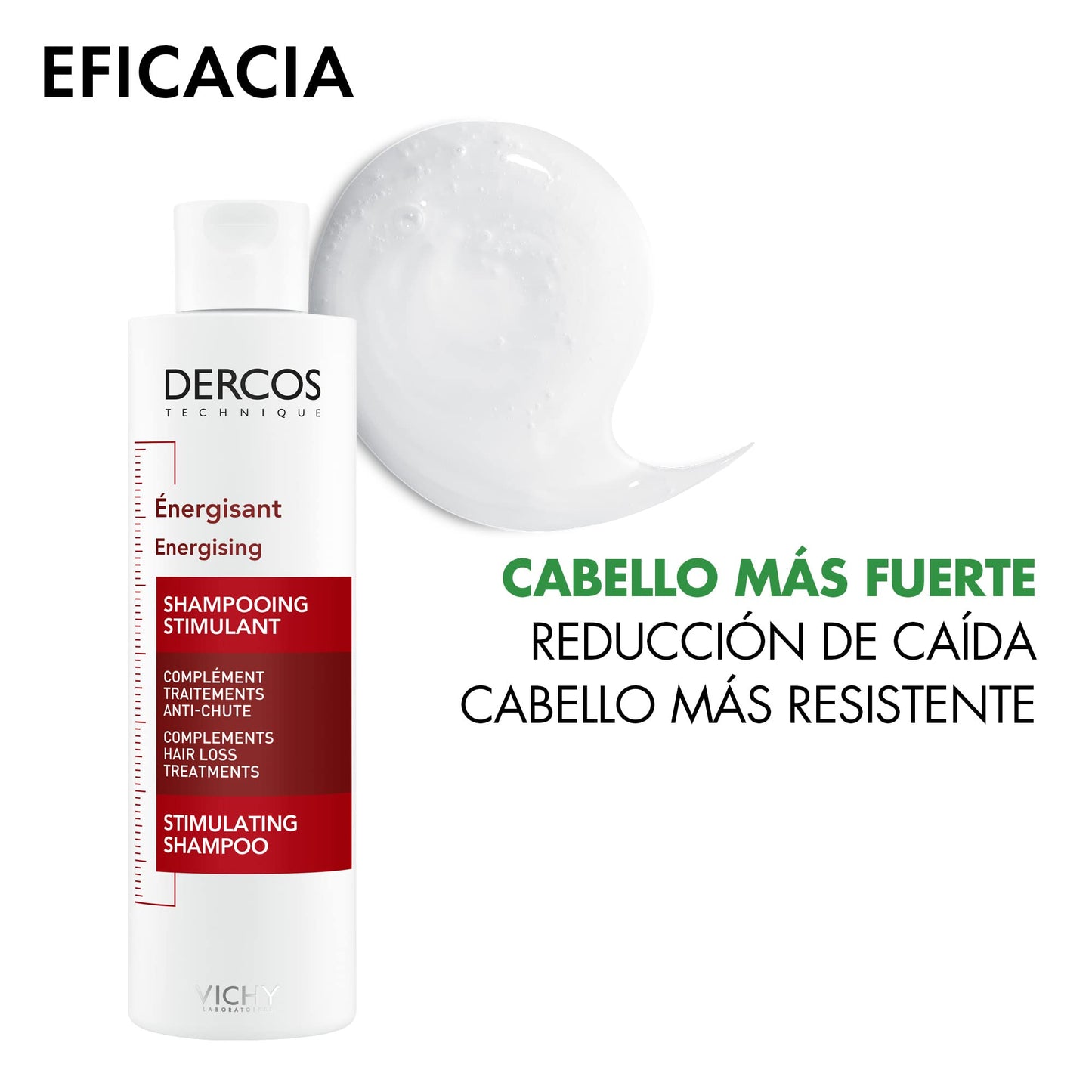 Shampoo Vichy 200ml Anti-caída para Cabello Fuerte y Vigoroso