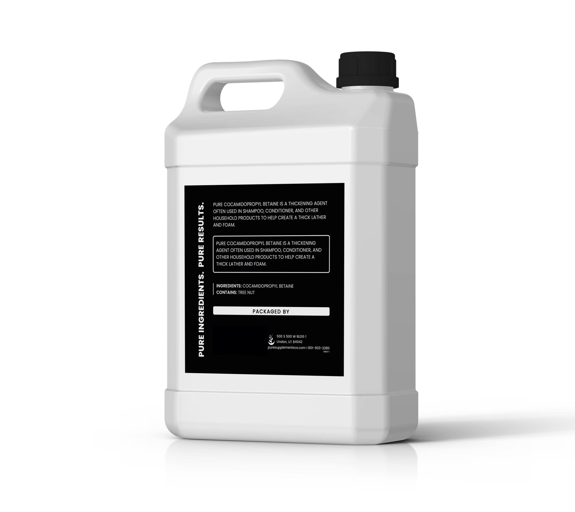 Cocamidopropyl Betaine (1 galón) surfactante, emulsionante, agente de espuma natural