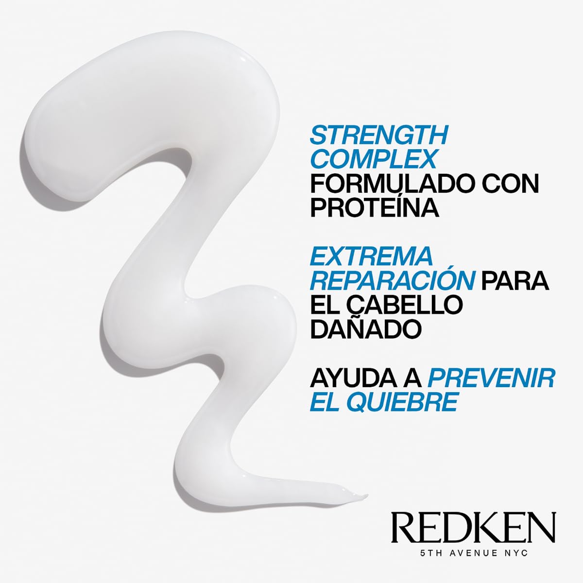 REDKEN - Shampoo Extreme | Shampoo fortificante y reparador para cabello dañado|Restaura las áreas más debilitadas del cabello y previene el quiebre |Strength Complex contiene Proteínas |Fórmula Vegana |300ml