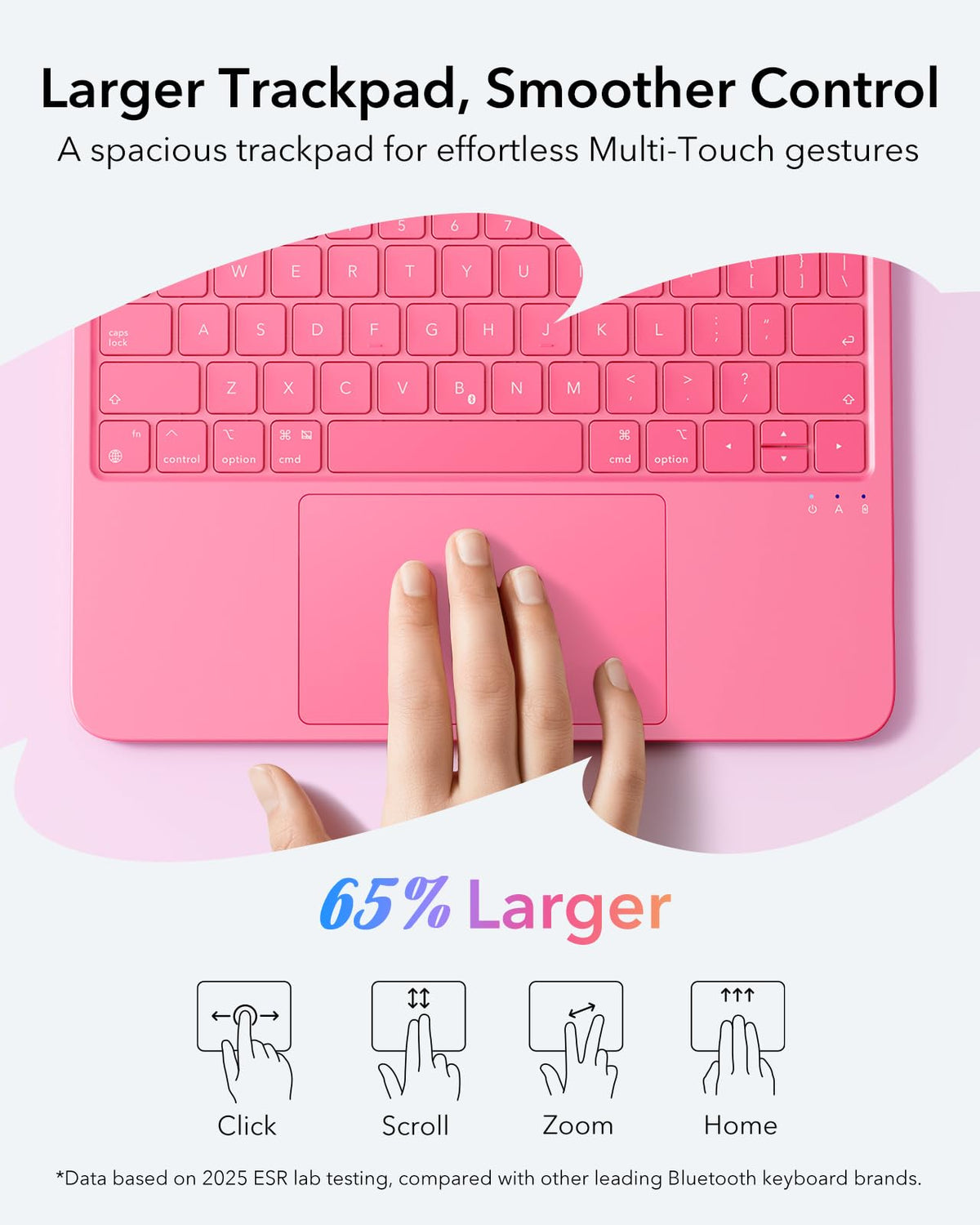 Funda iPad ESR A16 Ultraligera con Teclado para 11/10 Generación