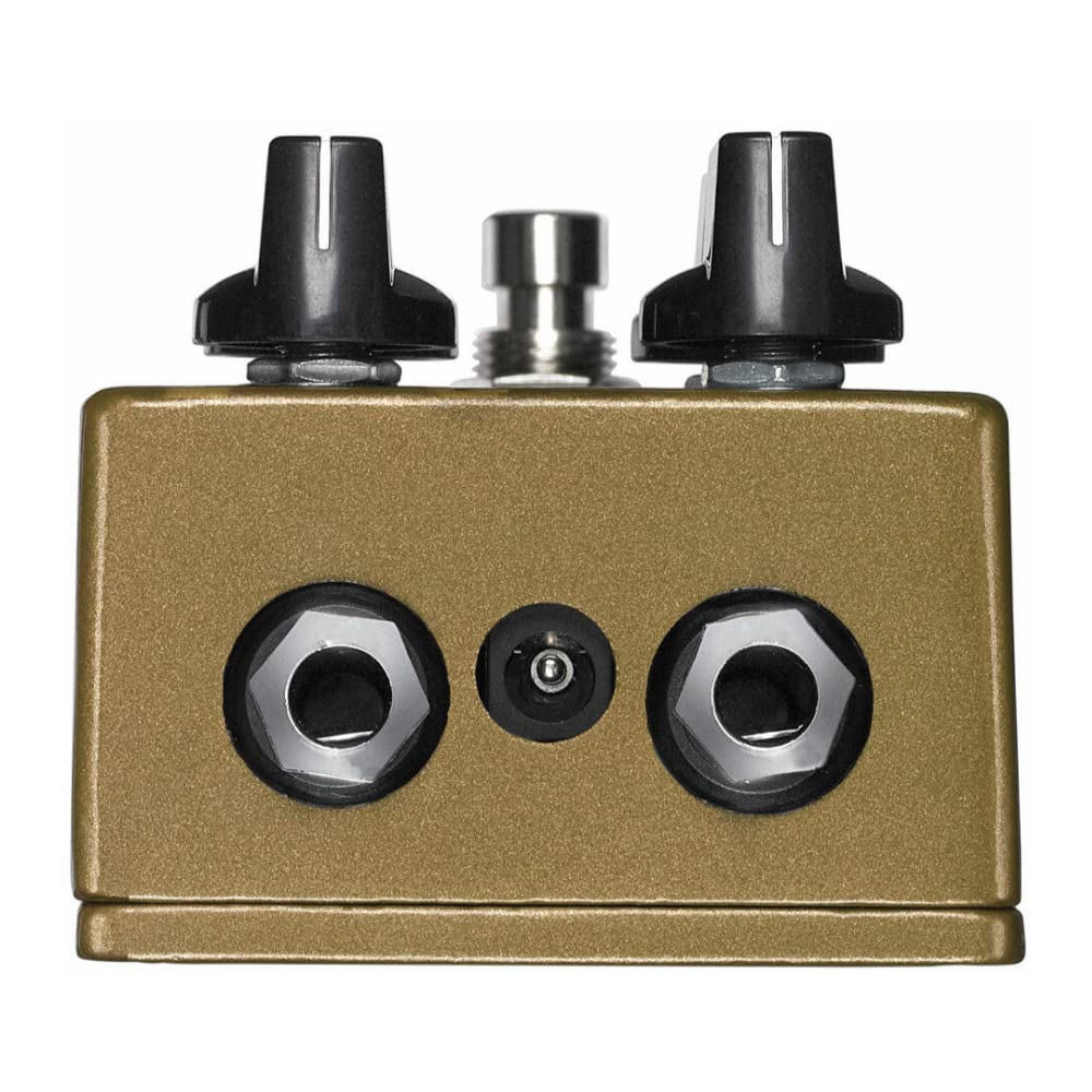 EarthQuaker Devices - Amplificador de potencia; unidad de efectos de distorsión, Hoof Fuzz V2, Dorado, Version 2
