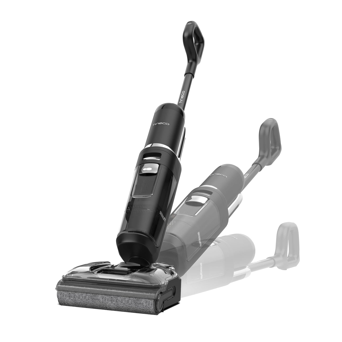 Aspiradora Inalámbrica Tineco Floor One S7 Stretch Ultra Horizontal 180° Negro con Autonomía de 50 Minutos y Autolimpieza FlashDry a 85 °C