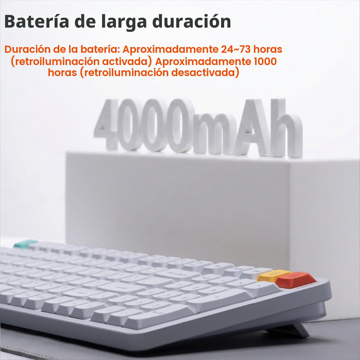 Teclado Mecánico Inalámbrico nuphy Air100 V3 con Perilla Multifuncional